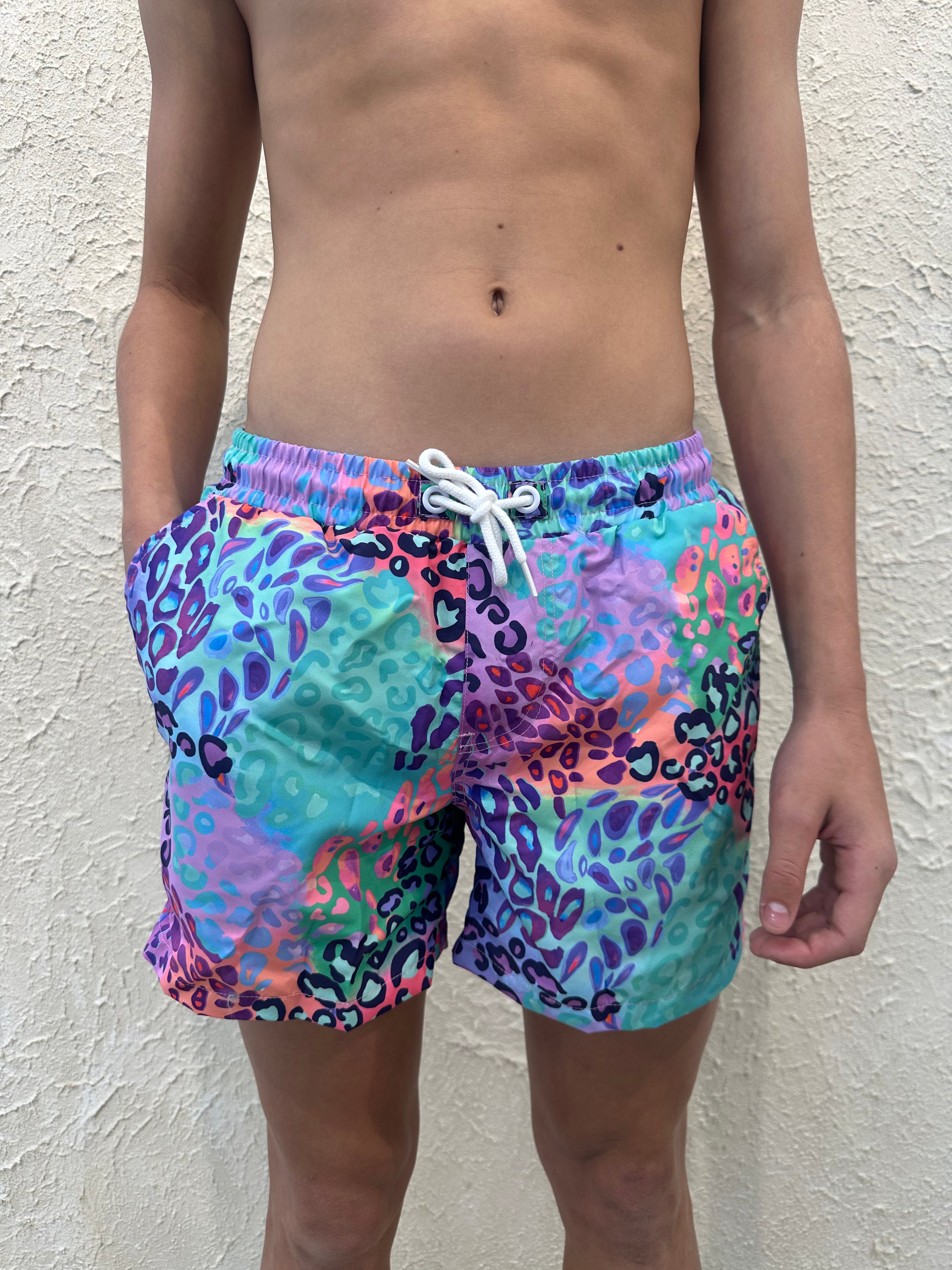 Mini Hank Board Shorts - Shimmer