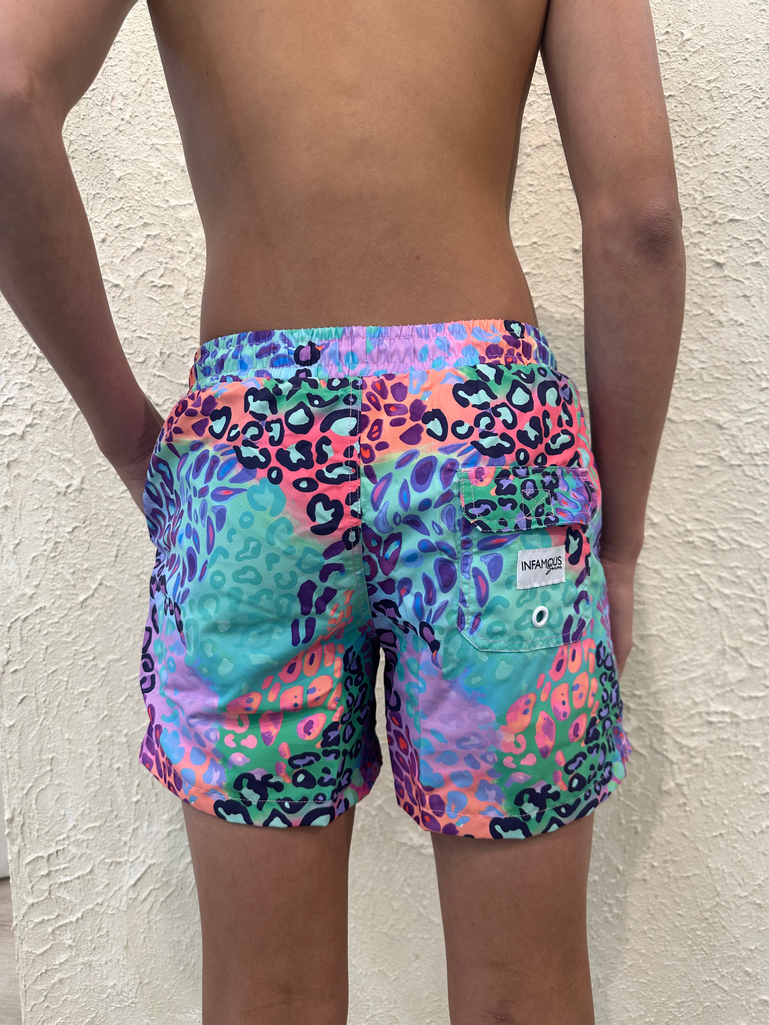 Mini Hank Board Shorts - Shimmer