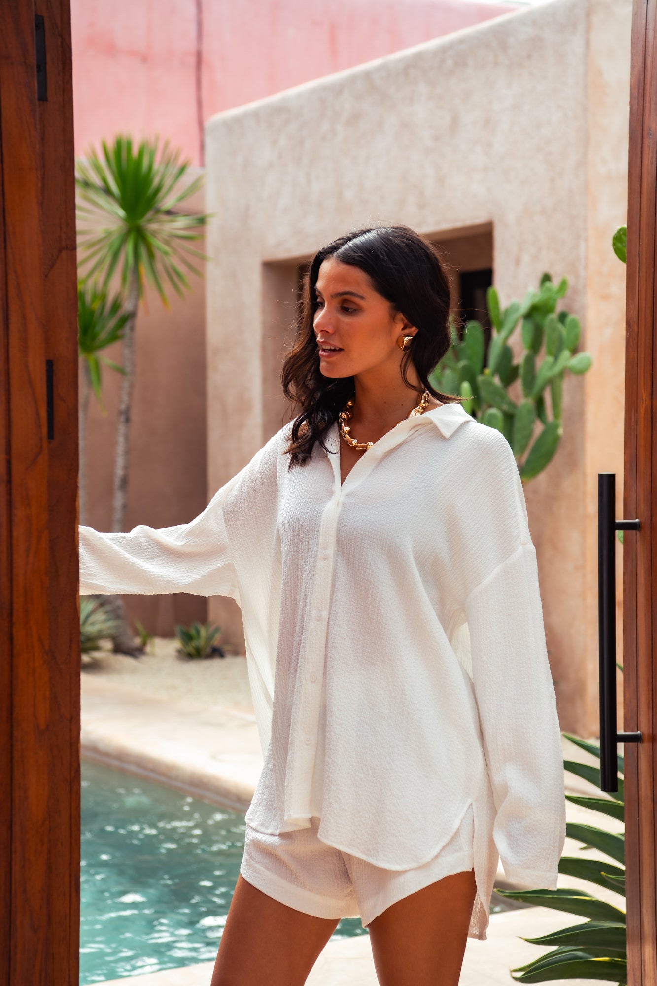 Kelly Shirt - Fresh White