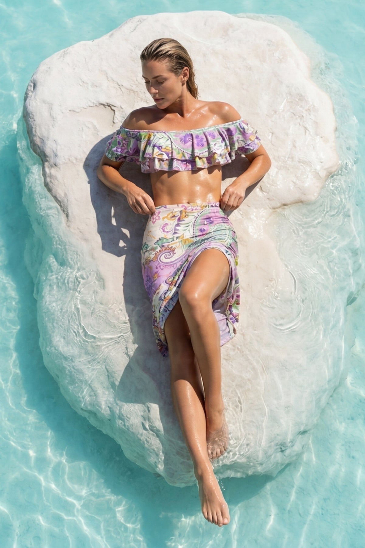 Skylar Bikini Top - Opal