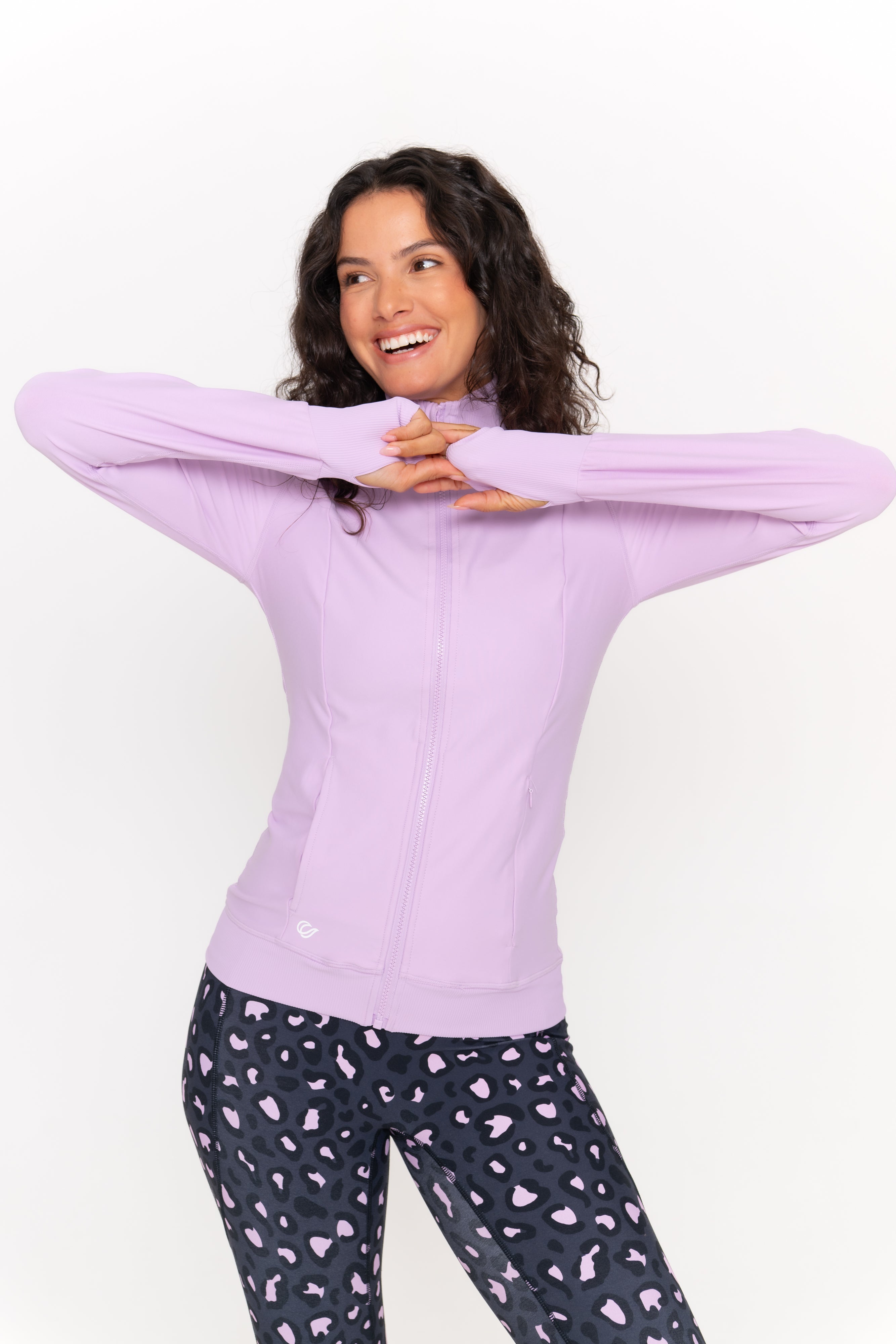 Quinn Active Zip - Mellow Orchard