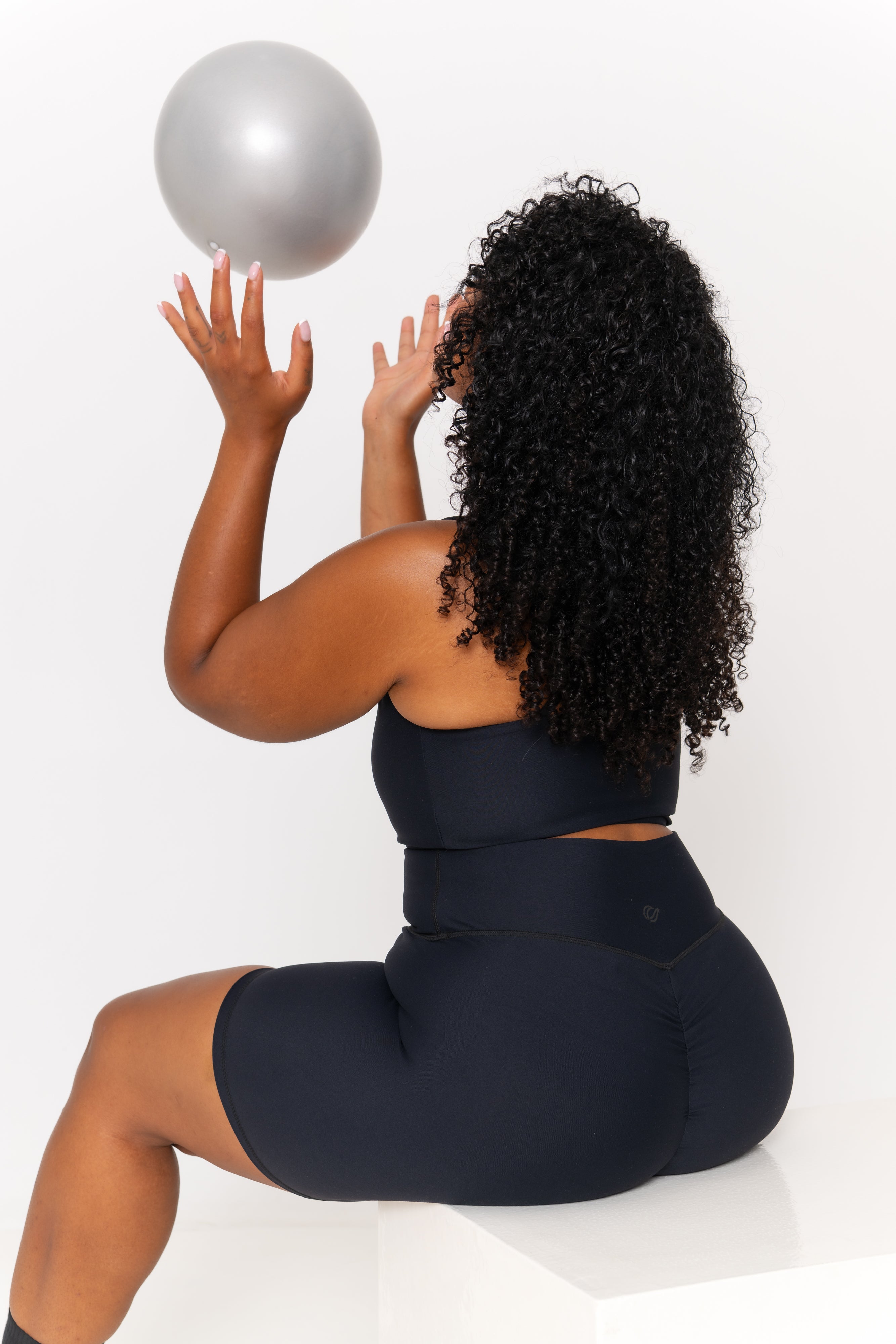 Valentina Bike Shorts - Black
