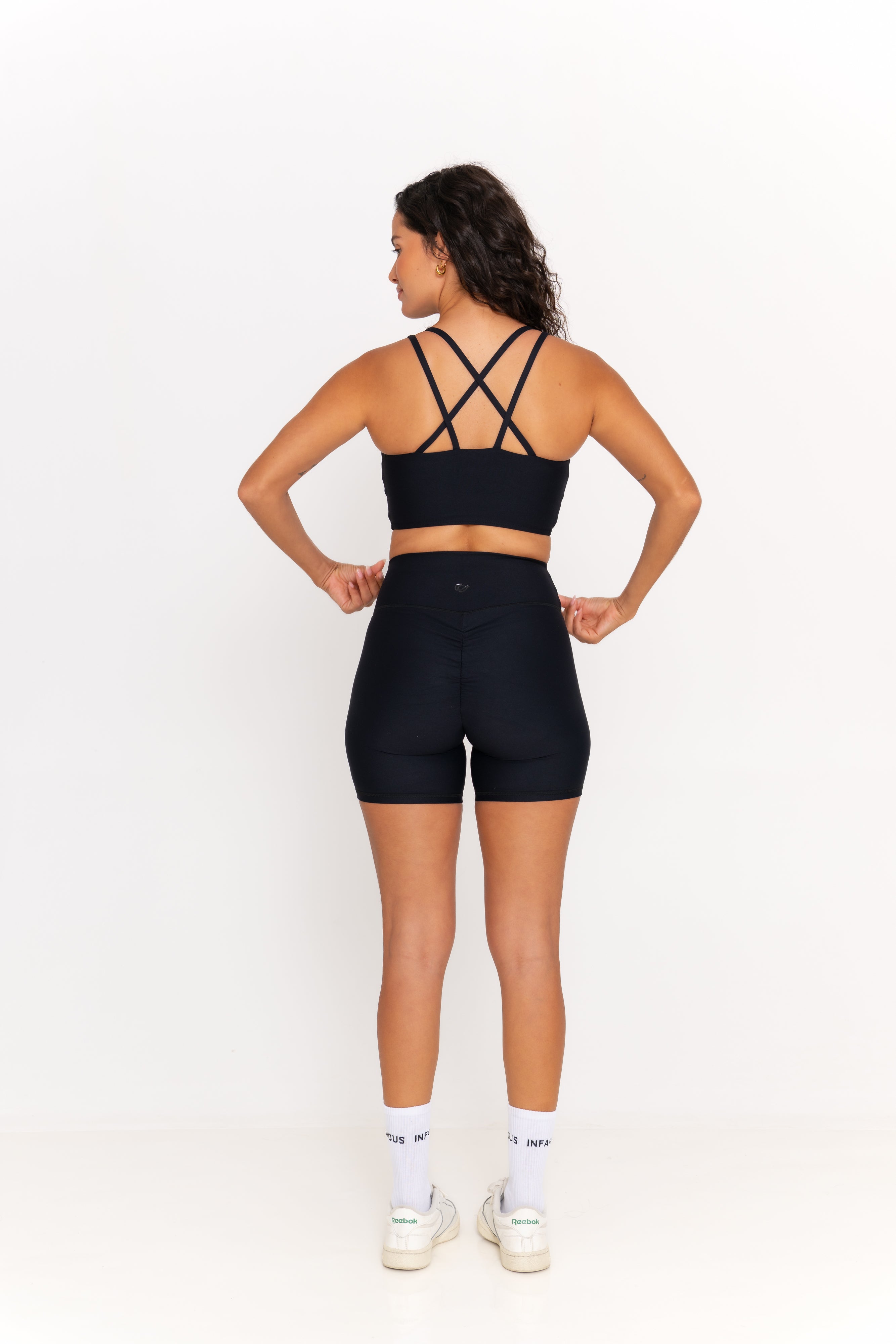 Valentina Bike Shorts - Black