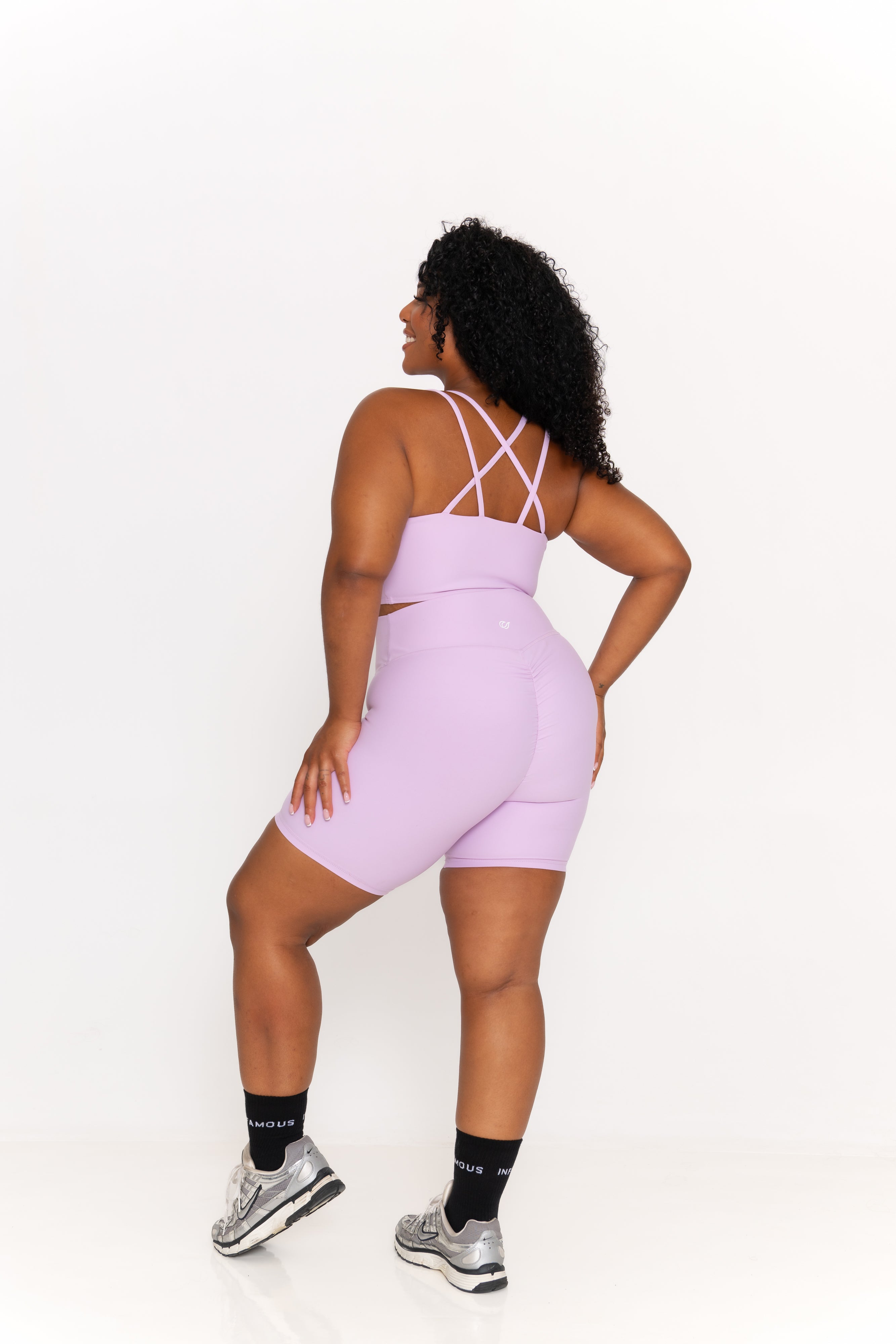Valentina Bike Shorts - Mellow Orchard