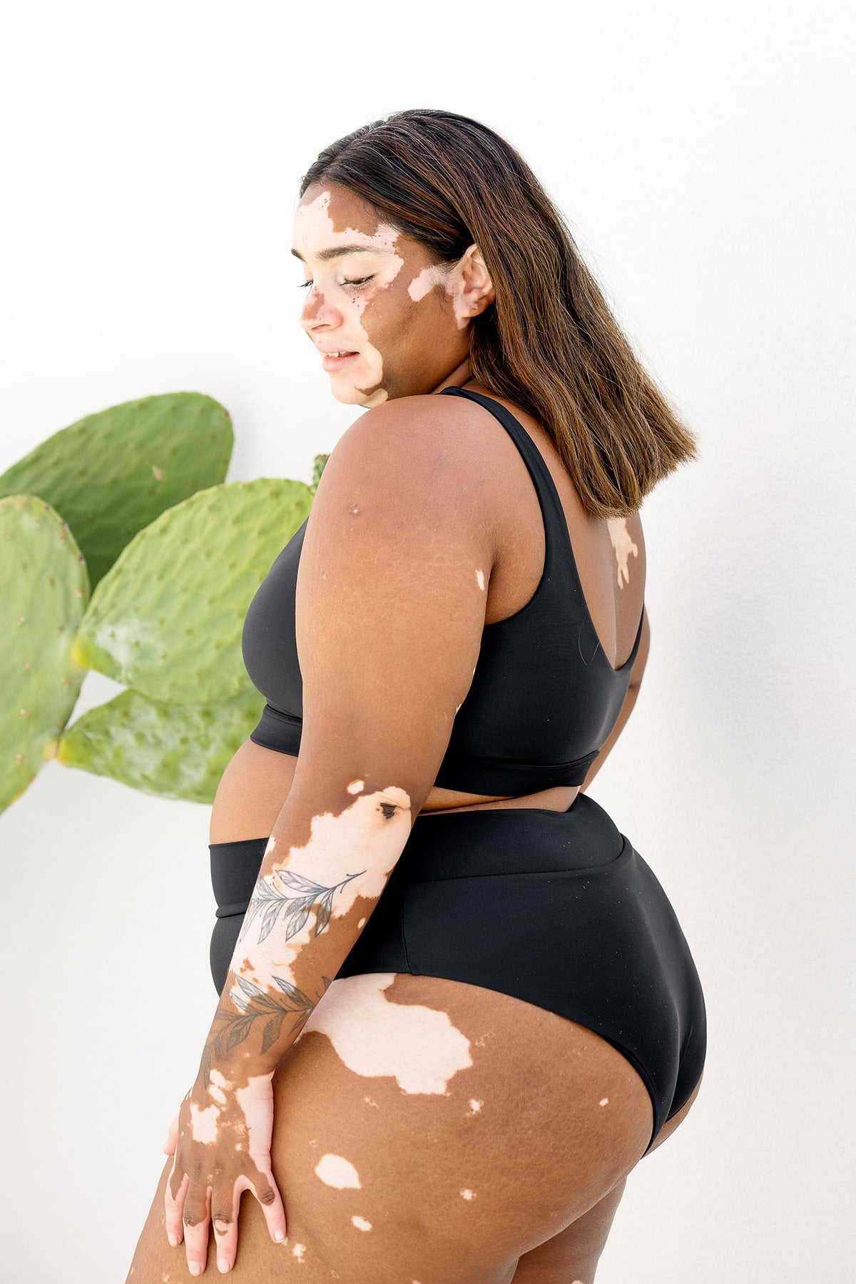 Ginger Bikini Bottom - Black on Black