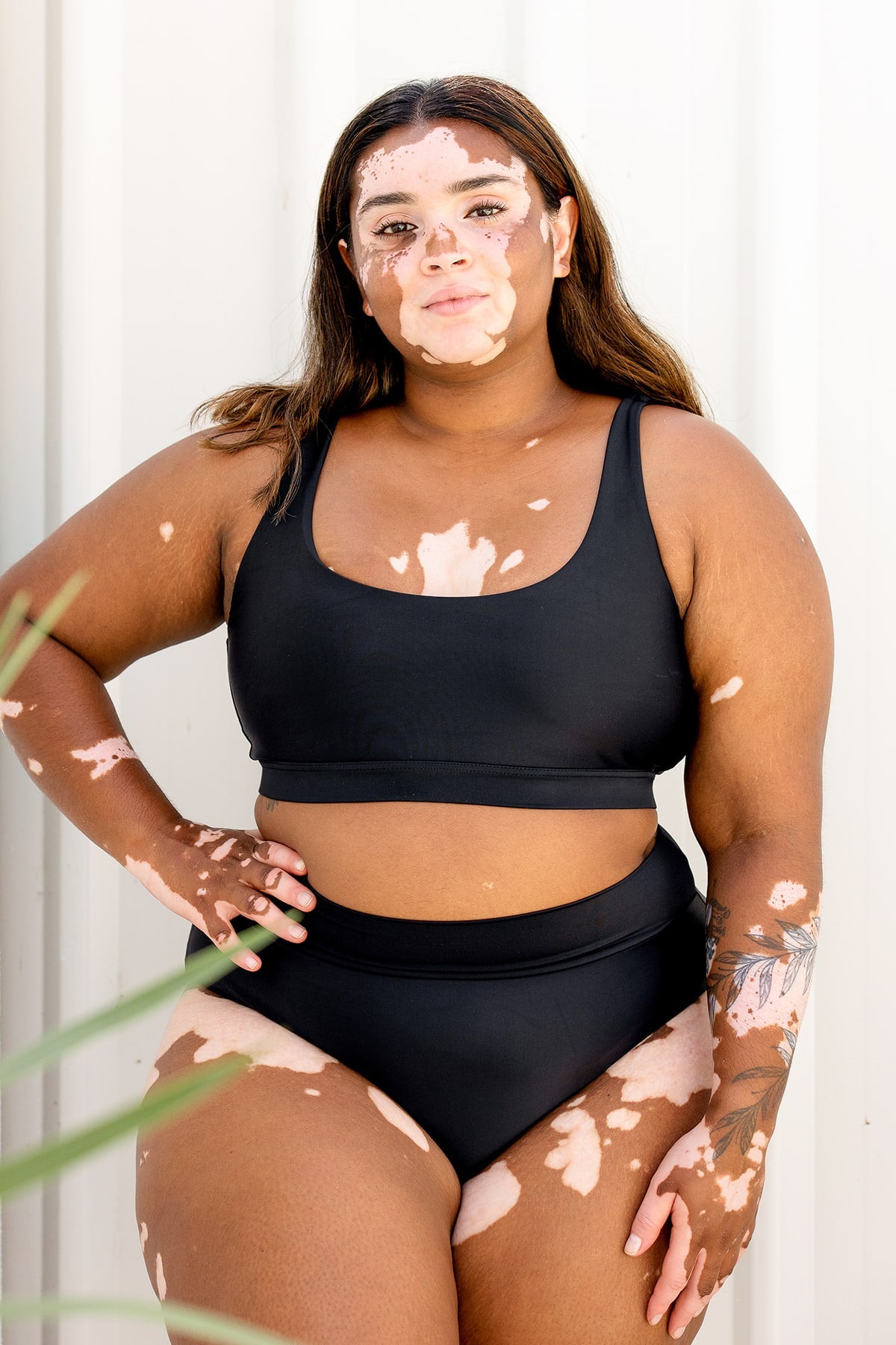 Ginger Bikini Bottom - Black on Black