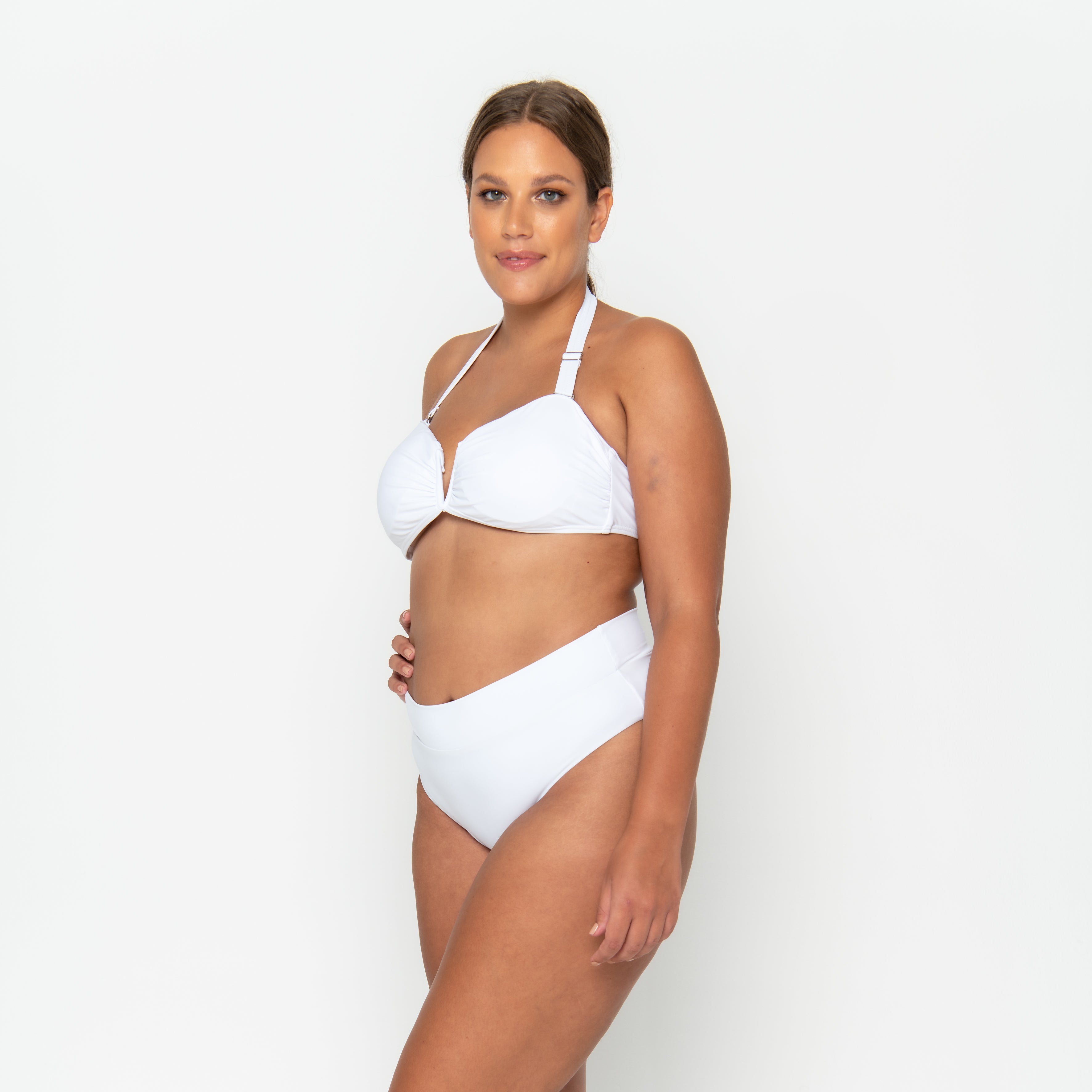 Ginger Bikini Bottom - Fresh White