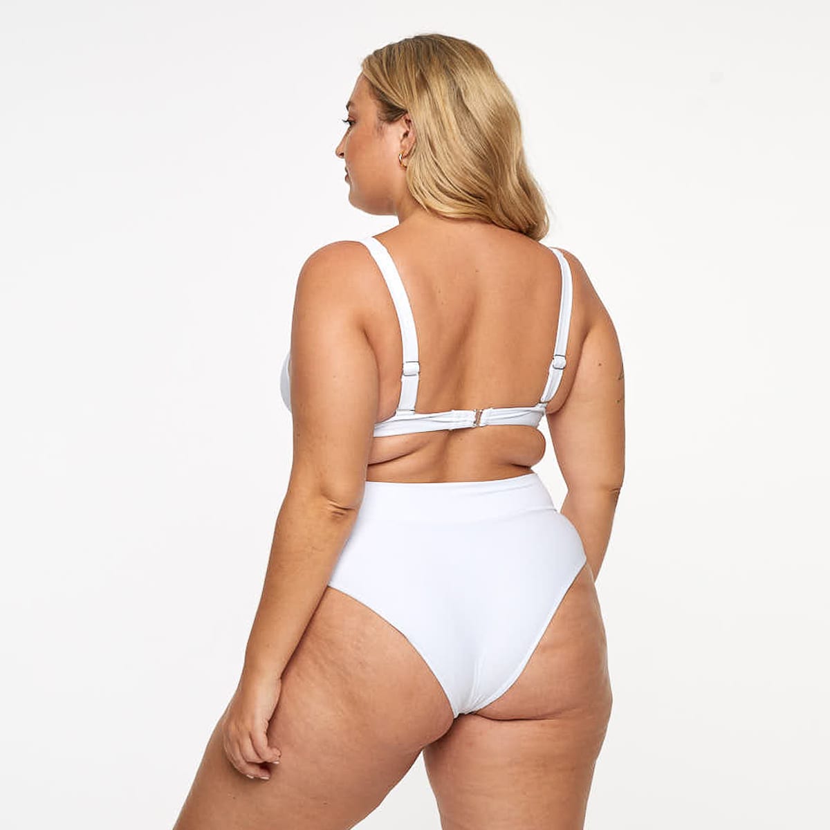 Lola Triangle Top - Fresh White