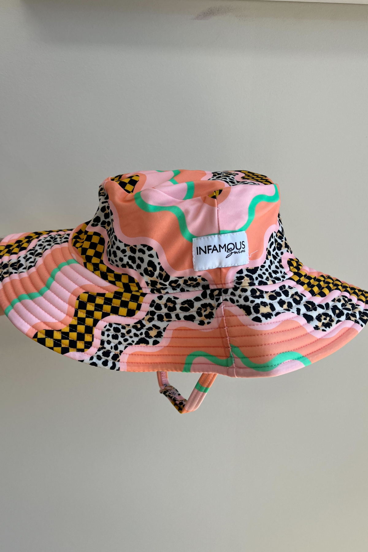 Daisy Swim Hat - Bubblegum Ripple