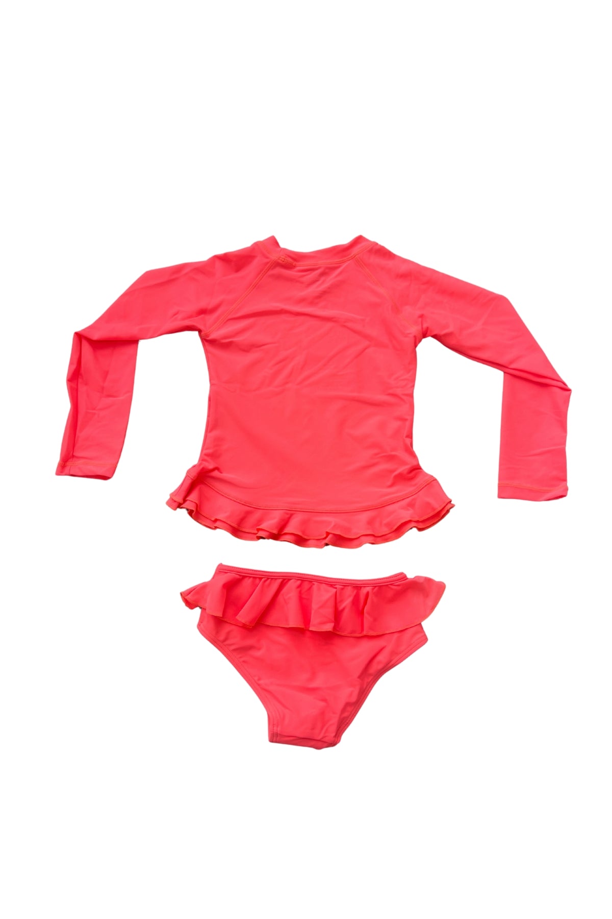 Mini Annie Rashie Set 02 - Fluorescent Coral