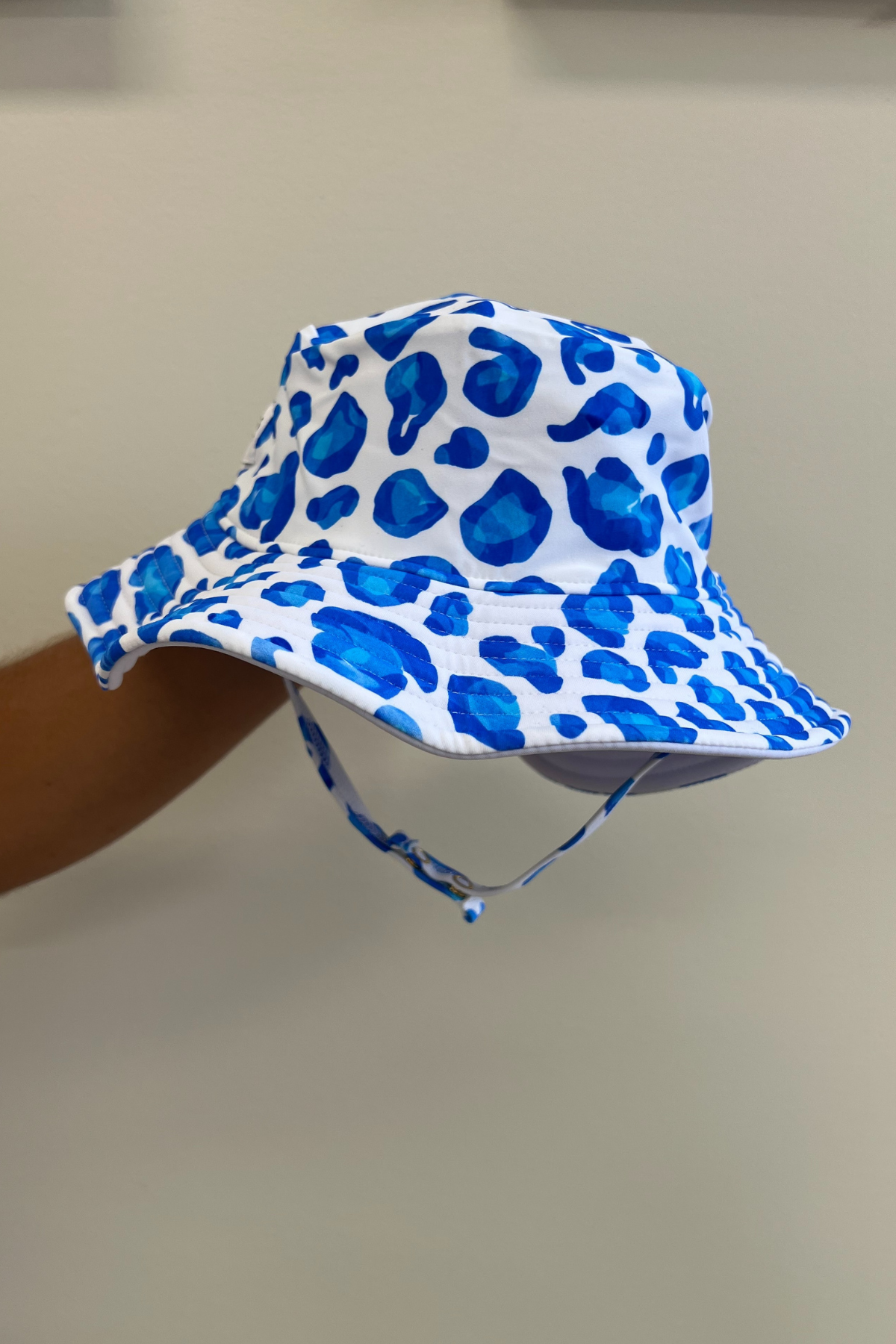 Daisy Swim Hat - Blue Jungle