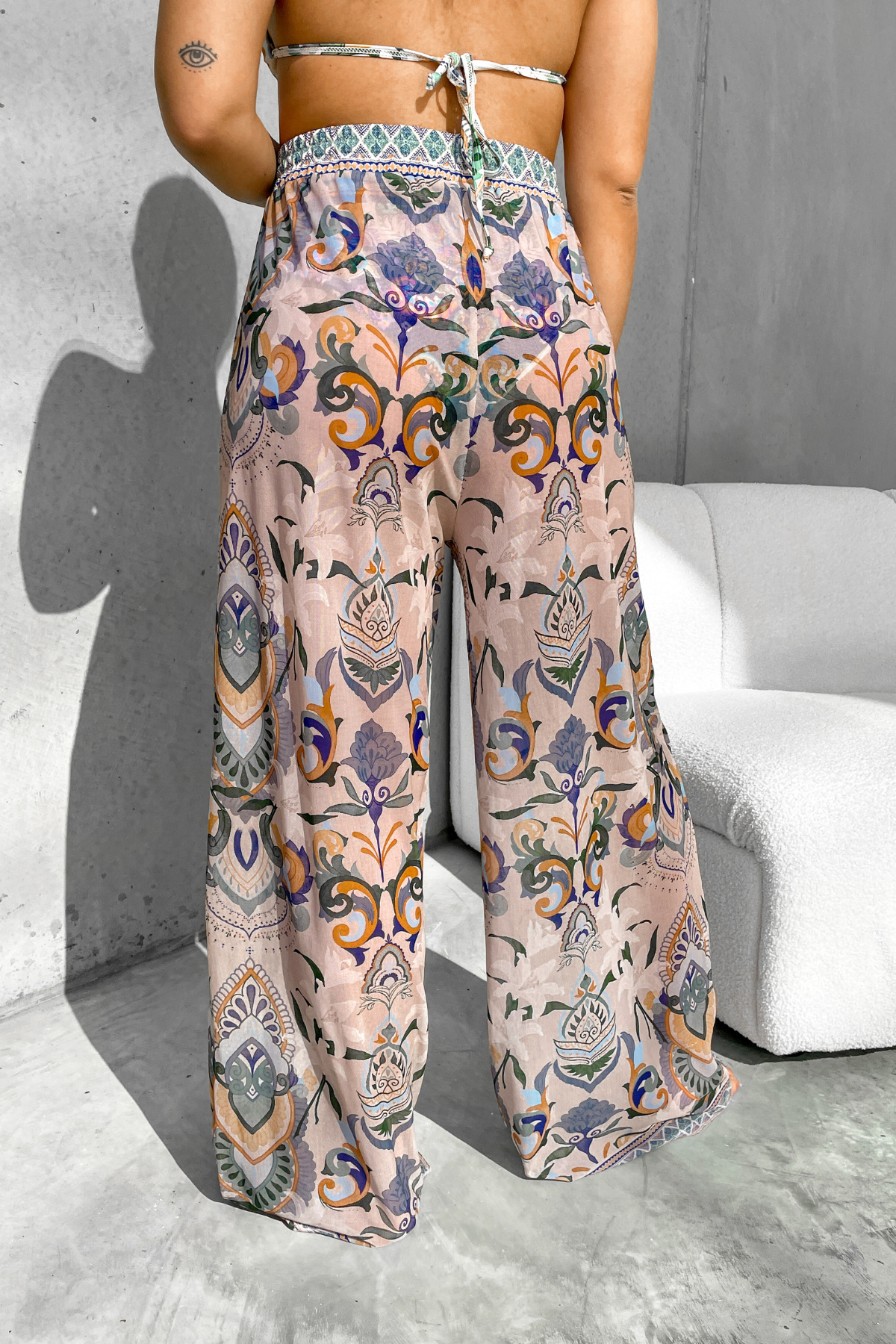 Marina Wide Leg Pants - Rhapsody