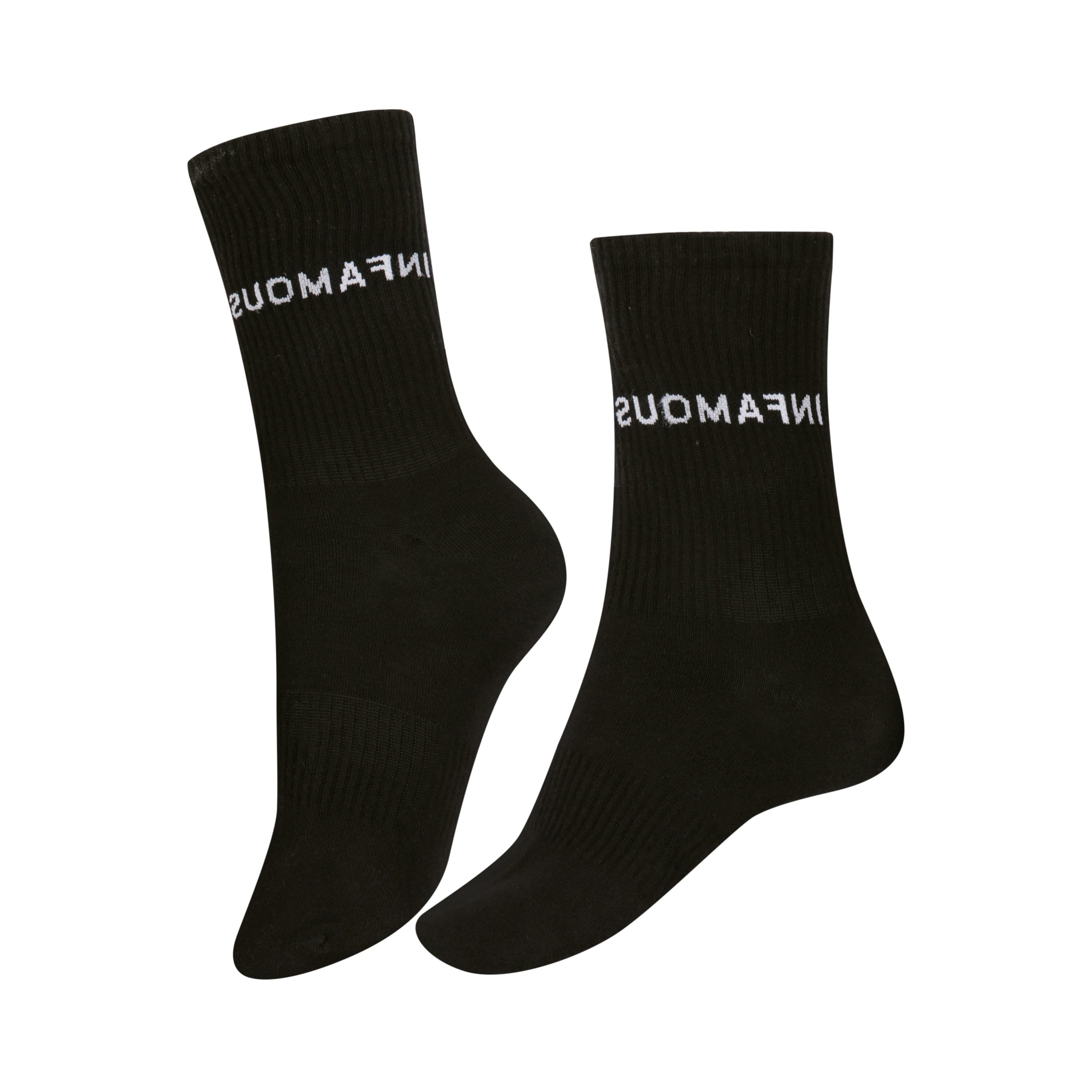 Infamous Swim Active Socks in Black