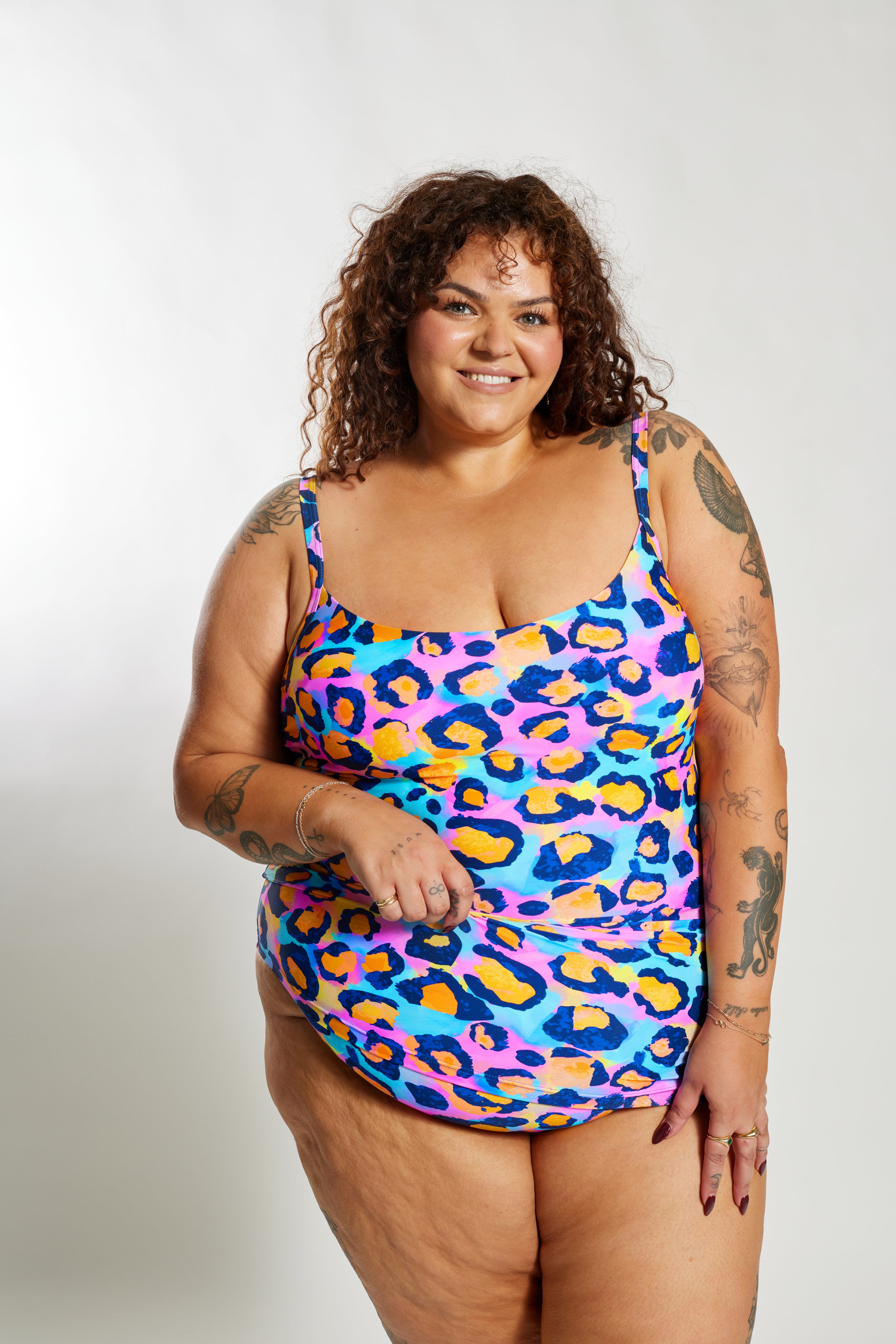 Giselle Tankini Top Curve - Aella