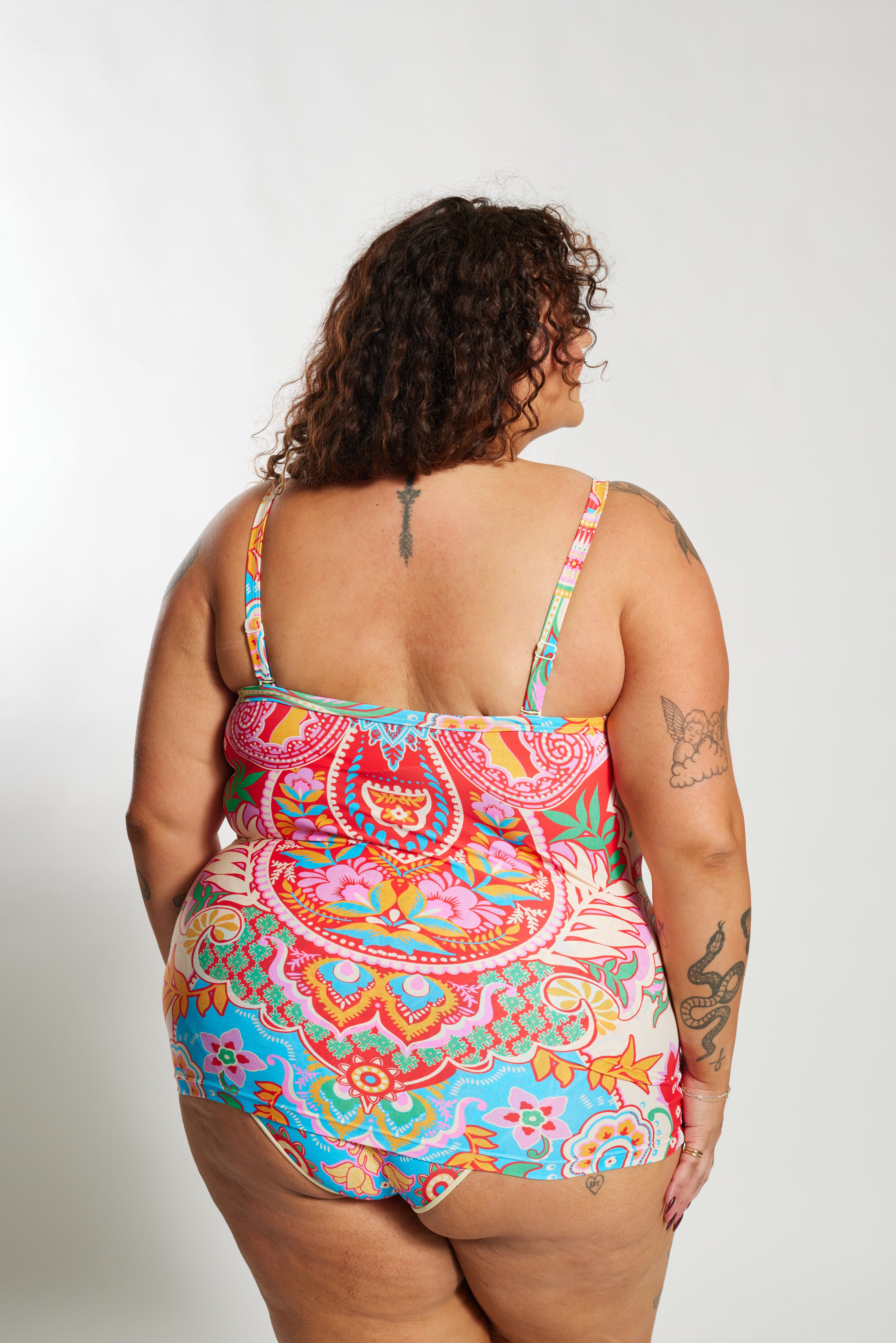 Giselle Tankini Top Curve - Infamous Carnival