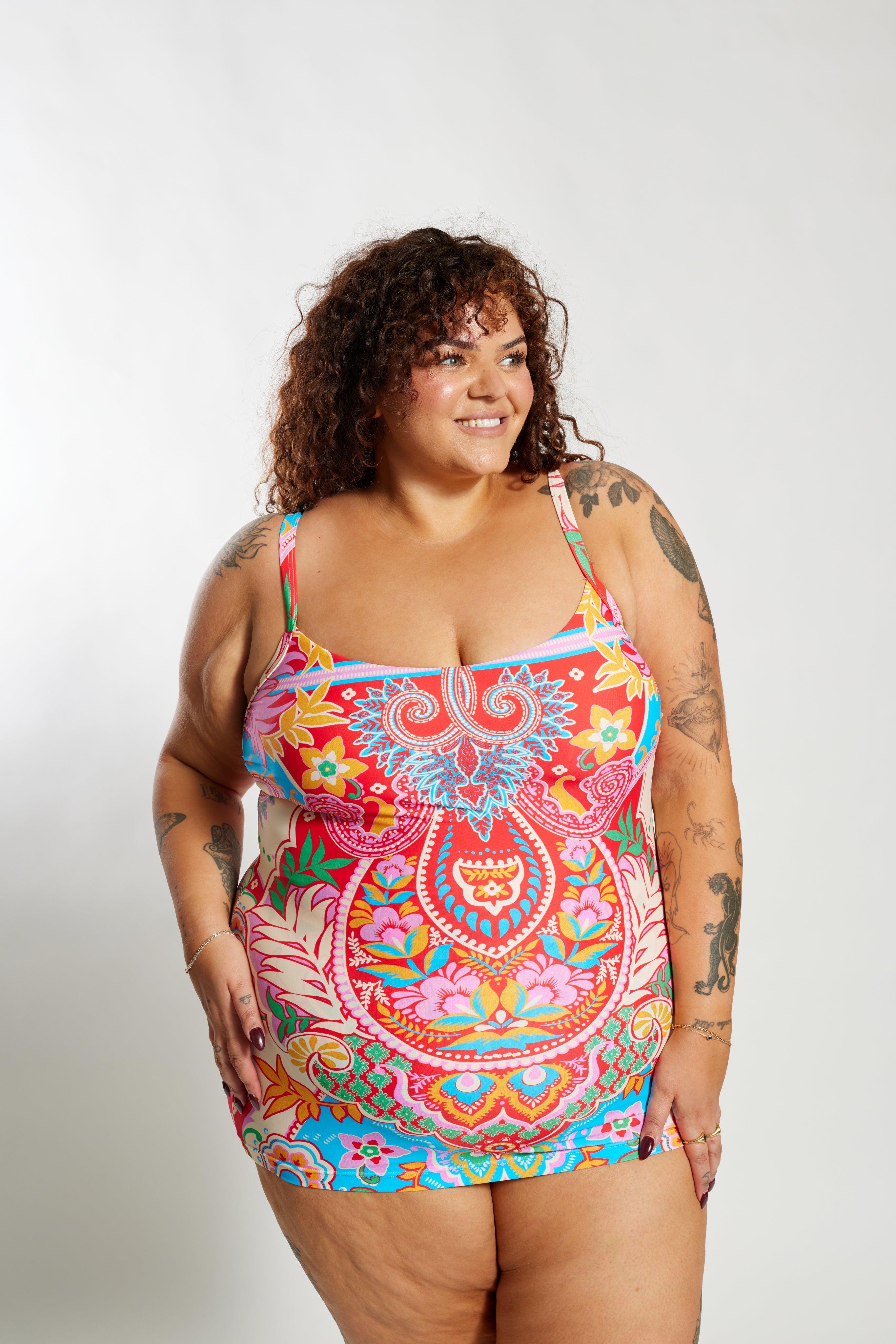 Giselle Tankini Top Curve - Infamous Carnival