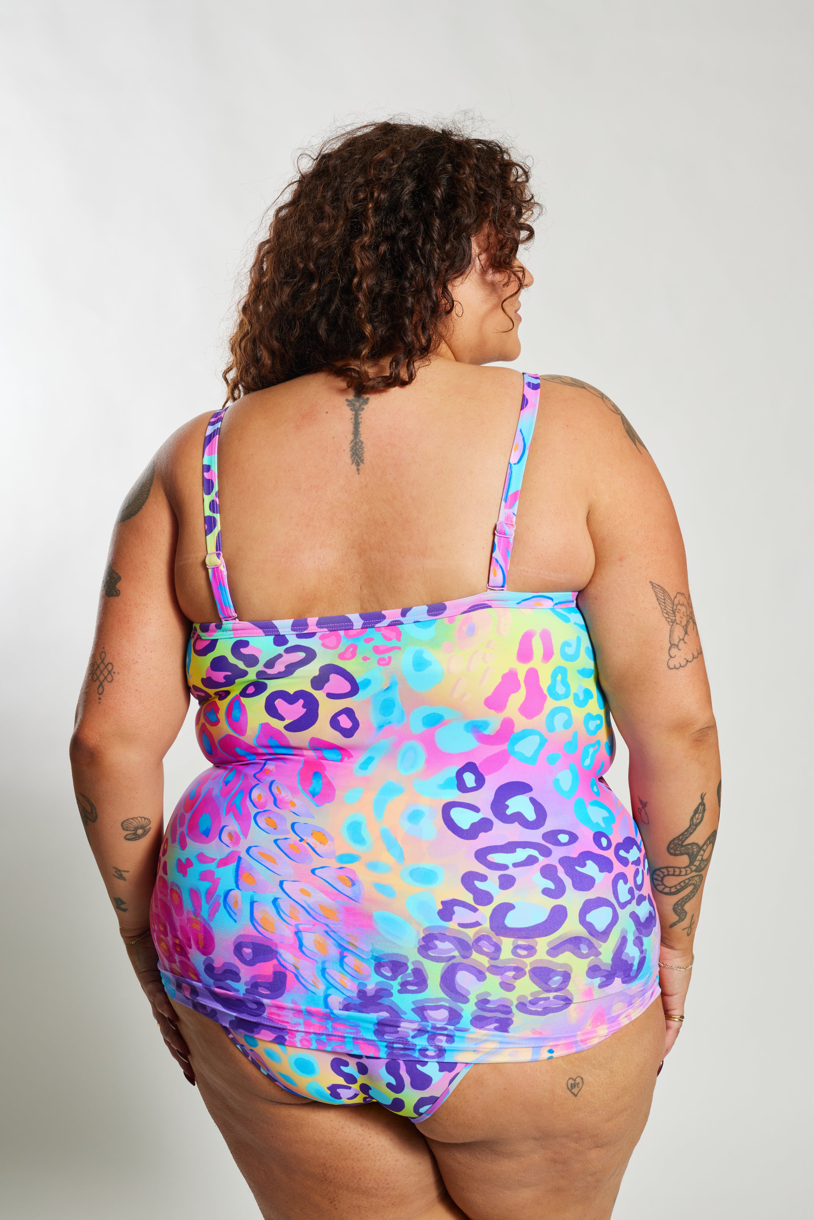 Giselle Tankini Top Curve - Kaleidoscope