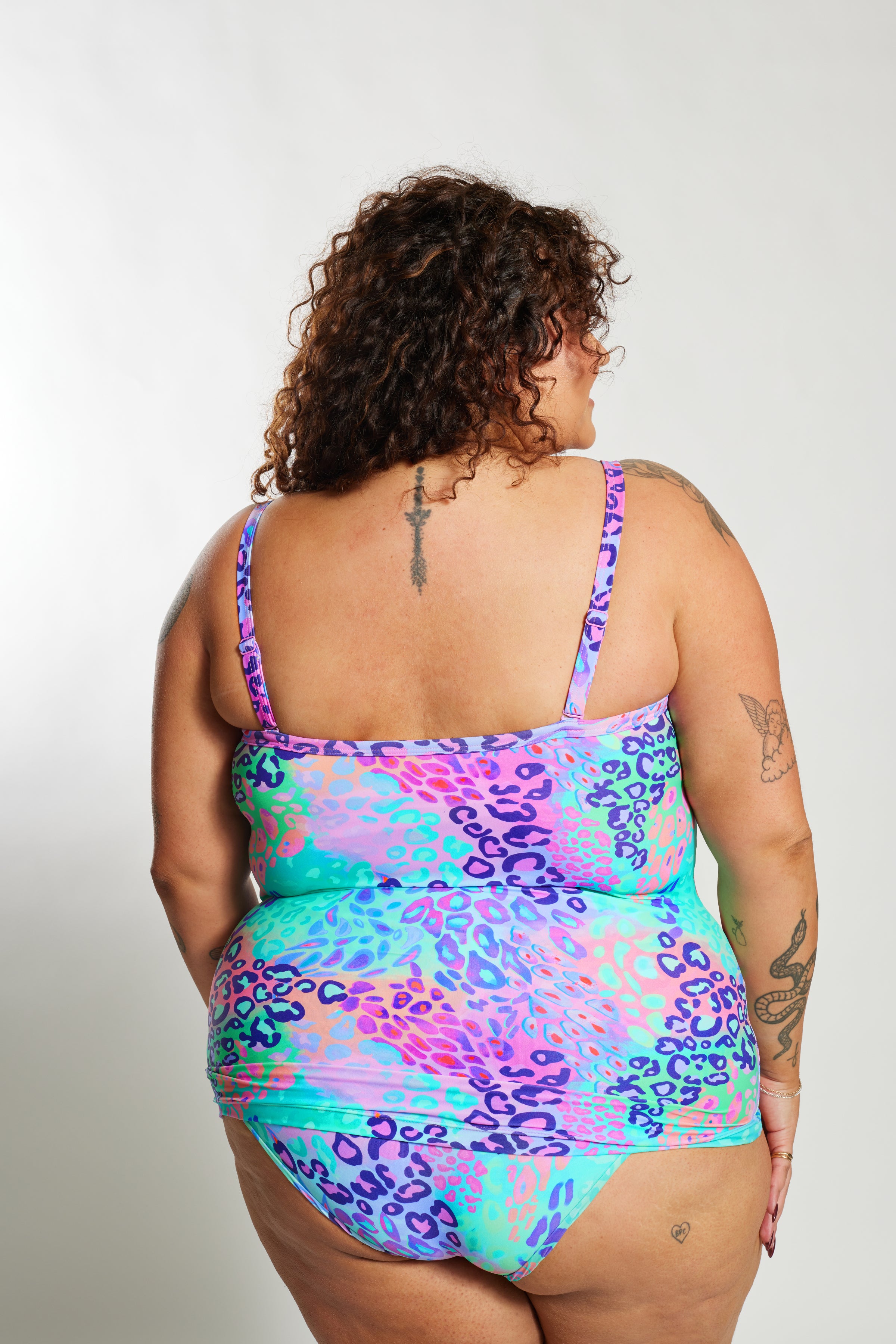 Giselle Tankini Top Curve - Shimmer