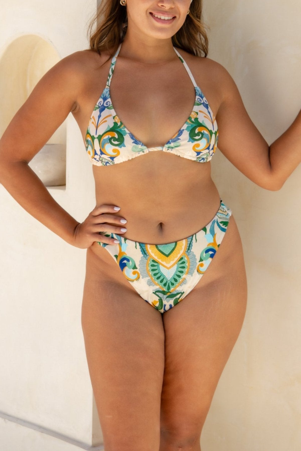 Infamous Swim Grace Bikini Bottom in Rhapsody