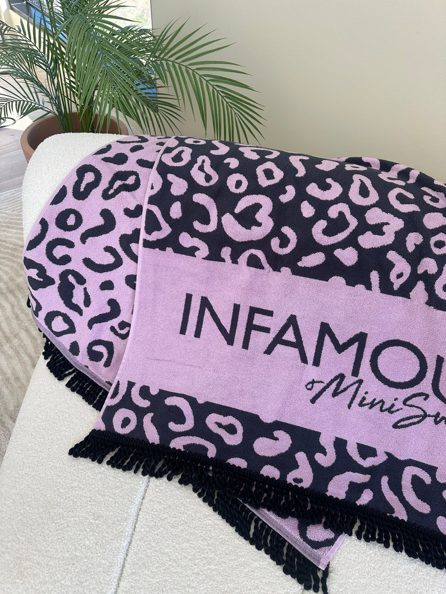 Oversized Towel - Mellow Leopard