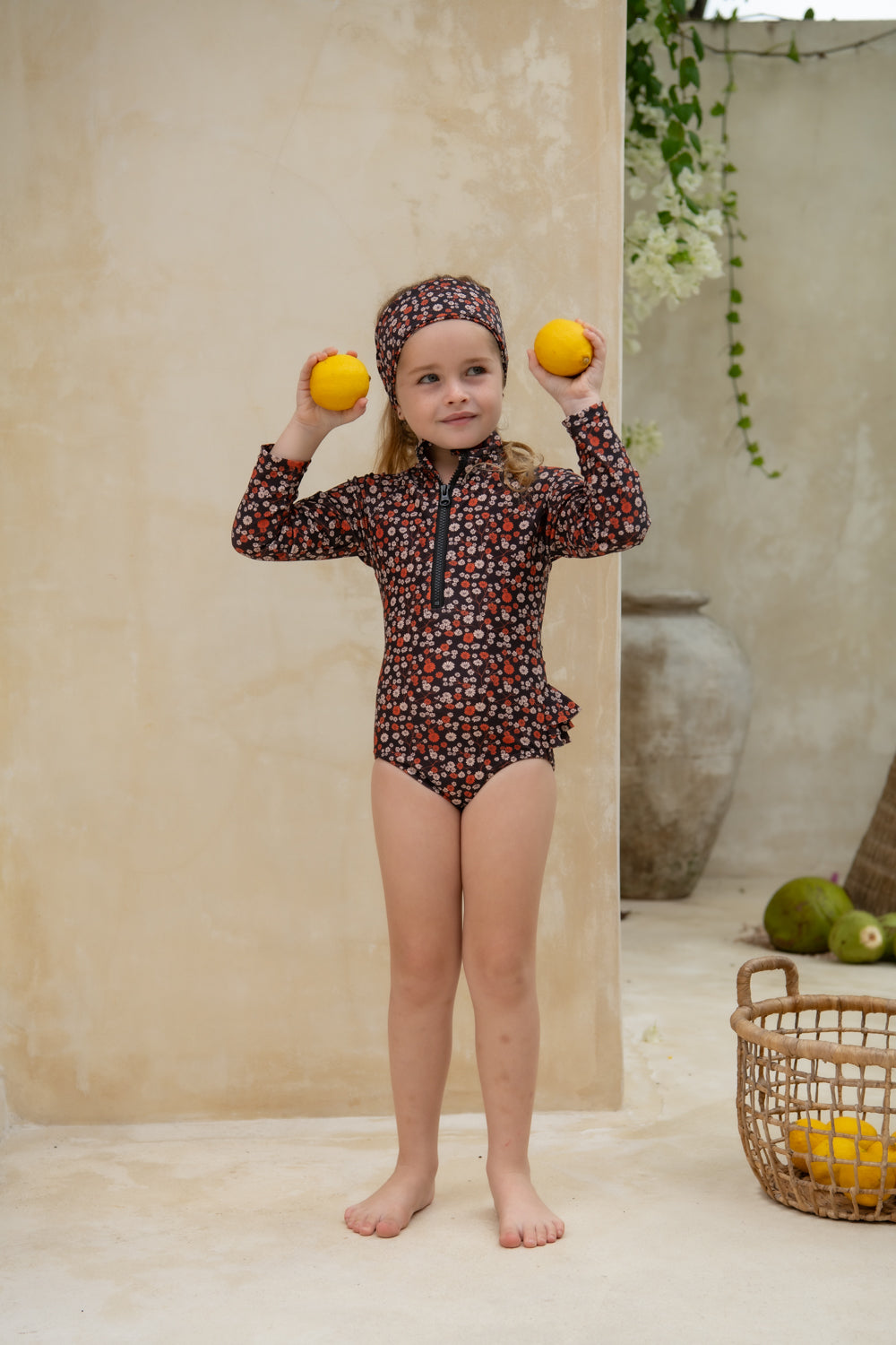 Mini Blake Surfsuit Final Sale -  Pumpkin Spice