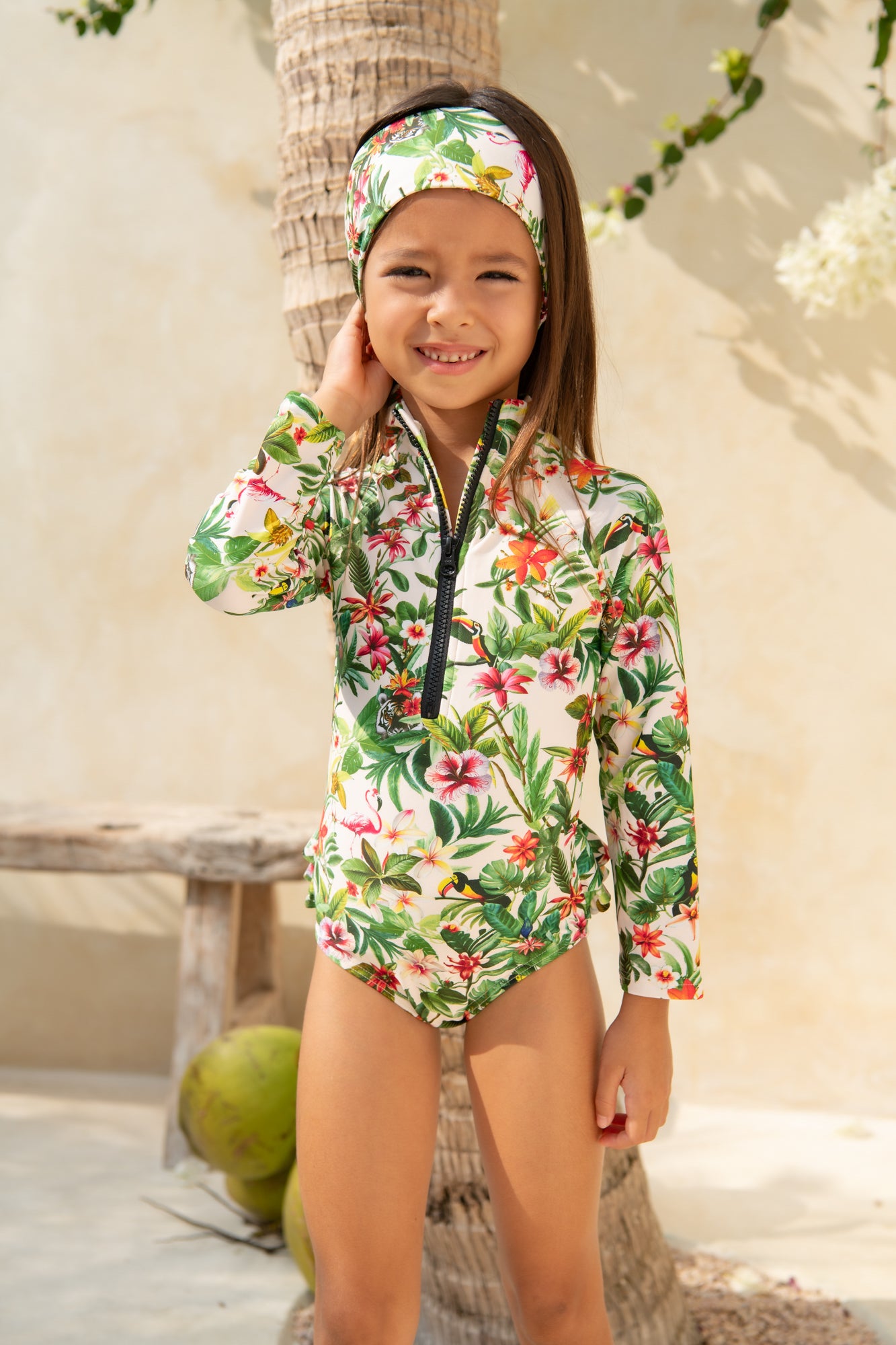 Mini Blake Surfsuit Final Sale - Mystic Oasis