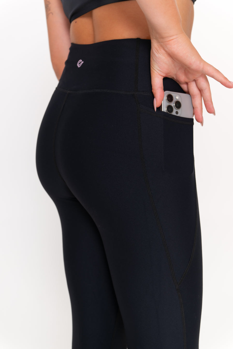 Ivy 7/8 Leggings - Black Fashion