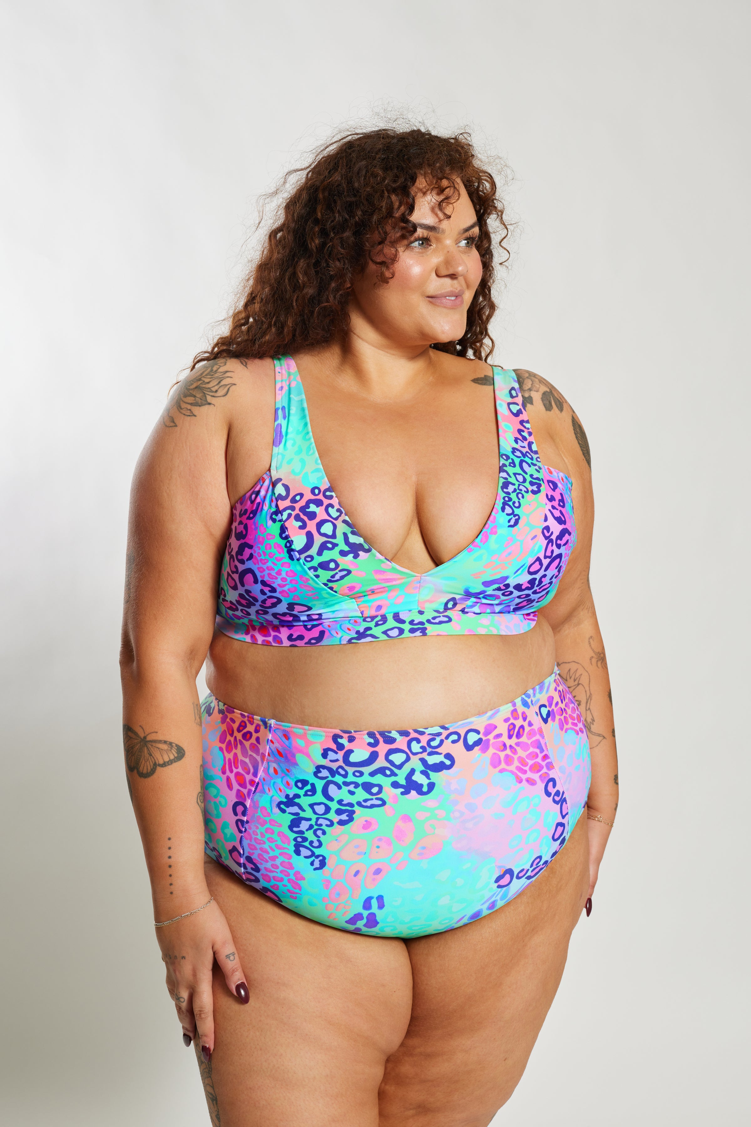 Penelope Bikini Bottom Curve - Shimmer