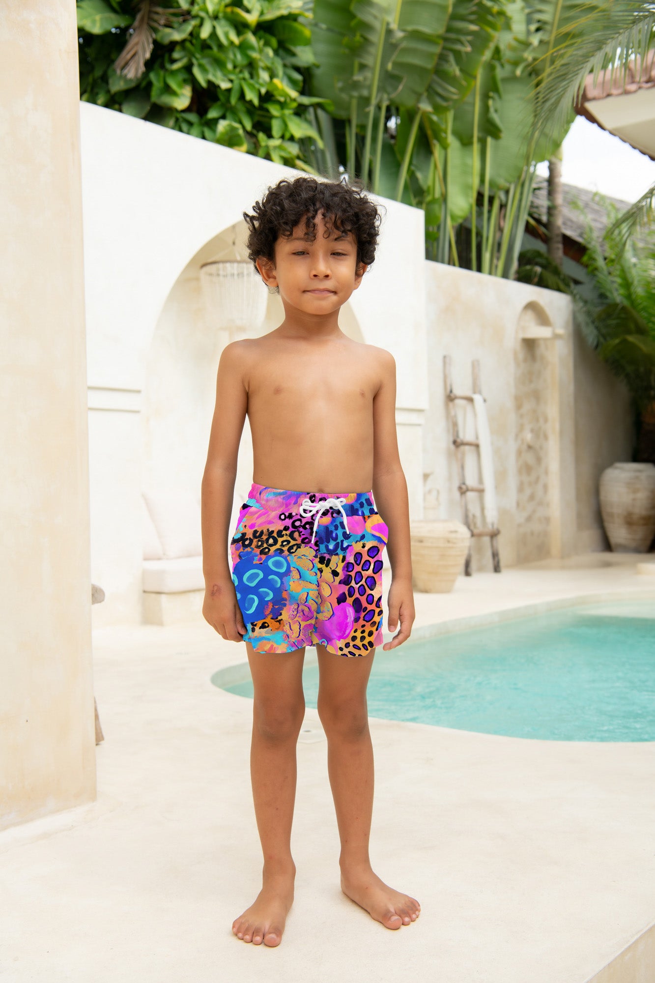 Mini Hank Board Shorts - Aphrodite