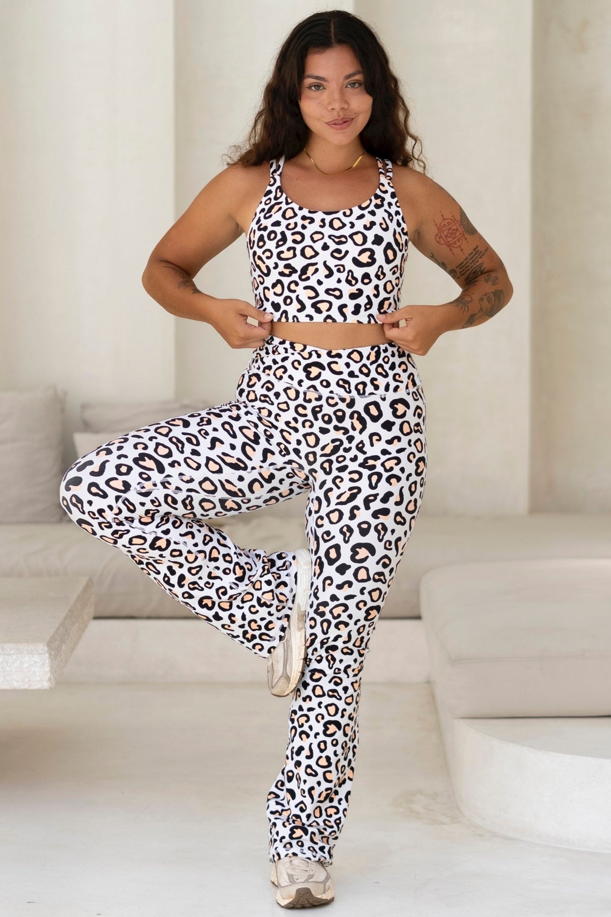 Melody Leggings - Safari Leopard