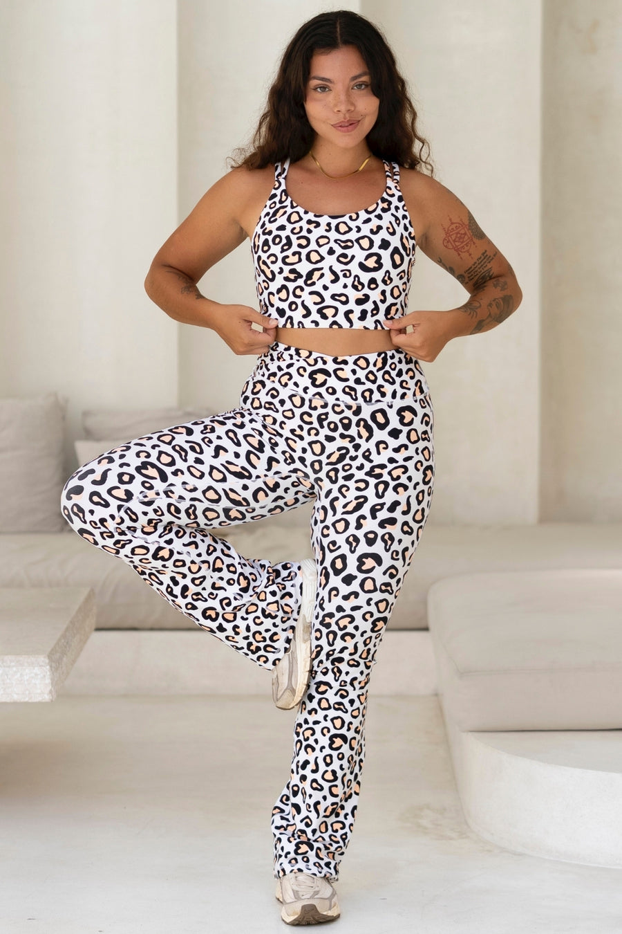 Melody Leggings - Safari Leopard