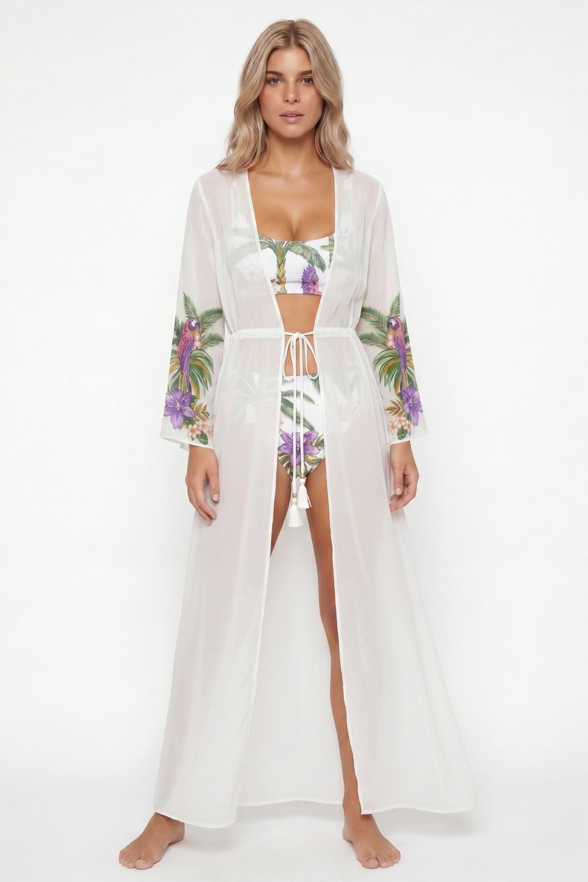 Kira Robe - Miami Botanical Crystal