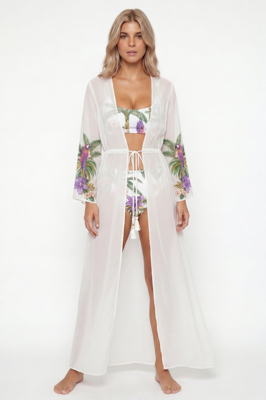 Kira Robe - Miami Botanical Crystal