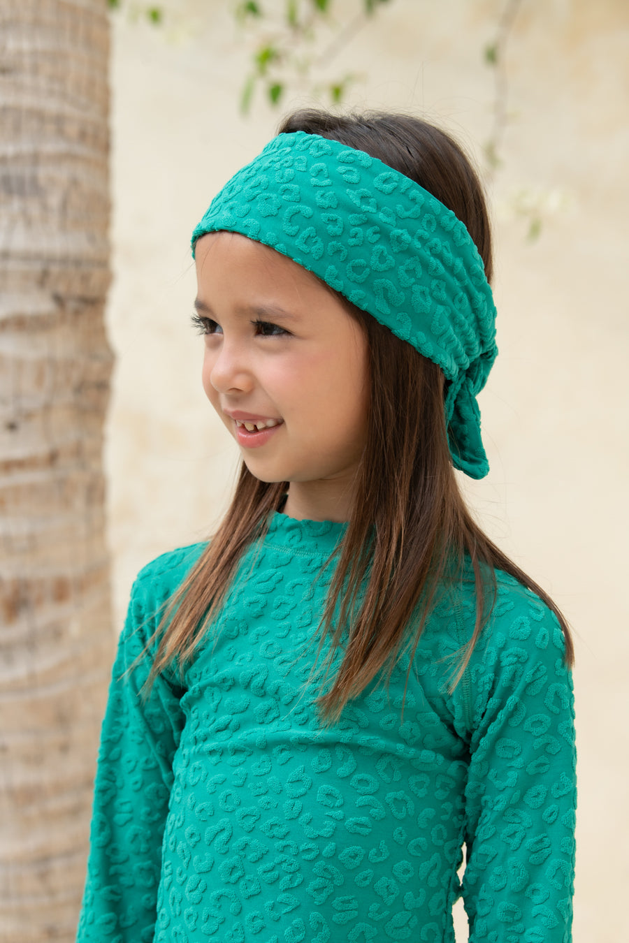 Mini Carmen Accessory  - Textured Leopard Kiwi