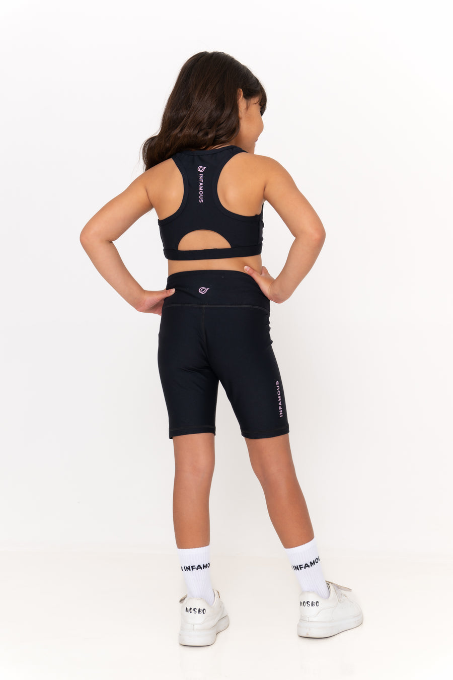 Mini Sally Bike Shorts - Black Fashion