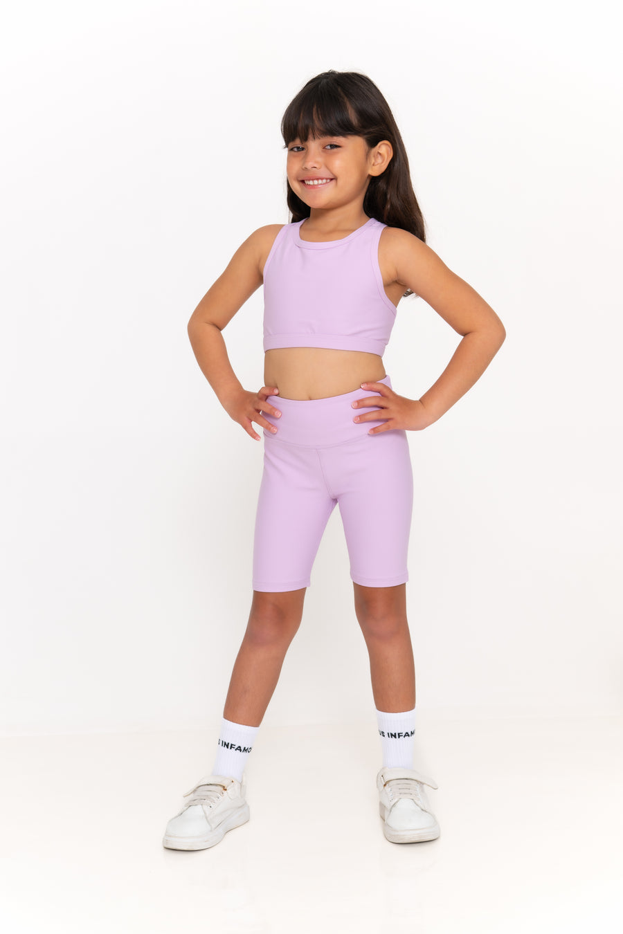 Mini Ashy Active Crop - Mellow Orchard