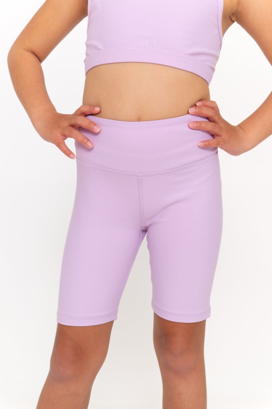 Mini Sally Bike Shorts - Mellow Orchard