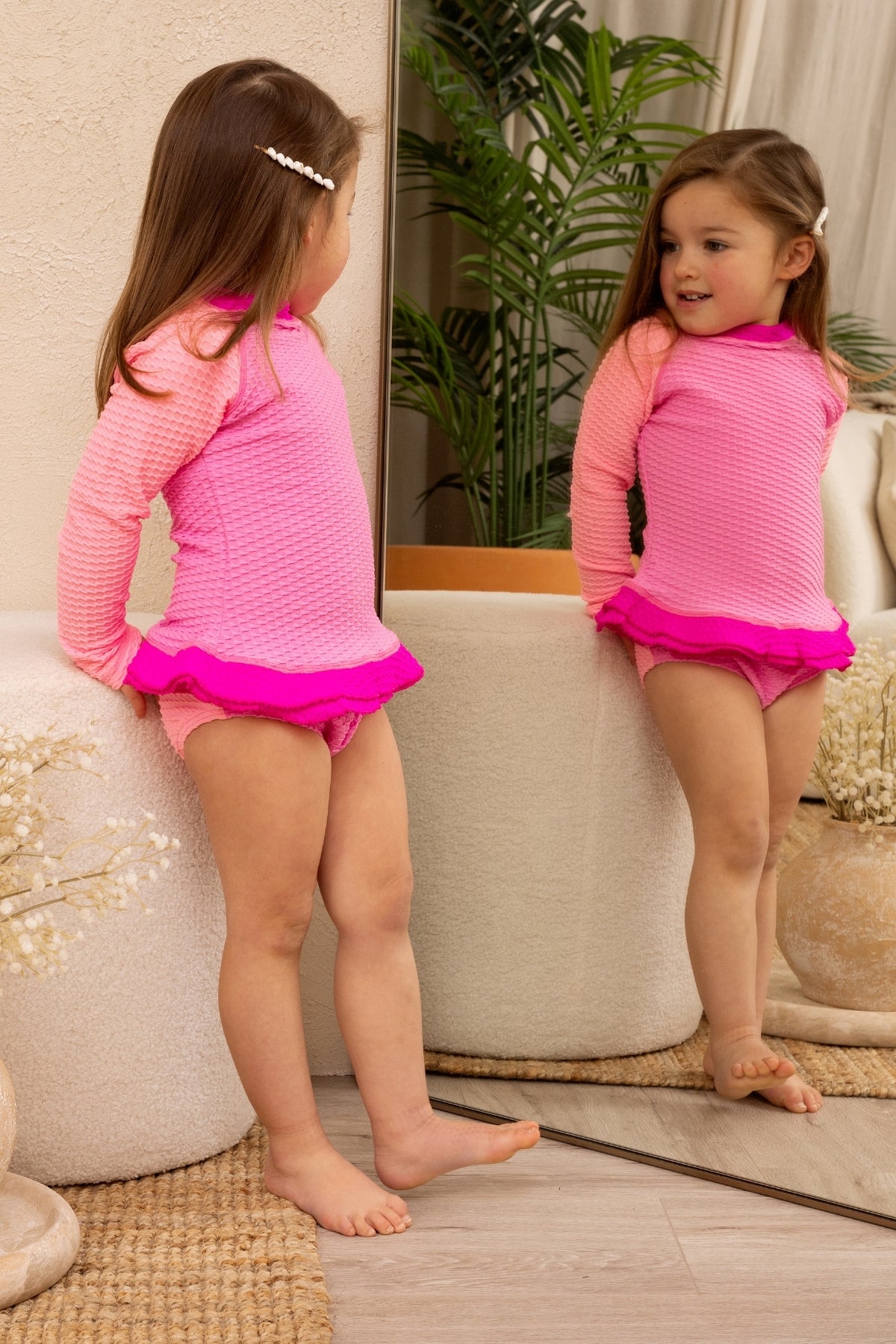 Mini Annie Rashie Set 02 - Paradise Pink