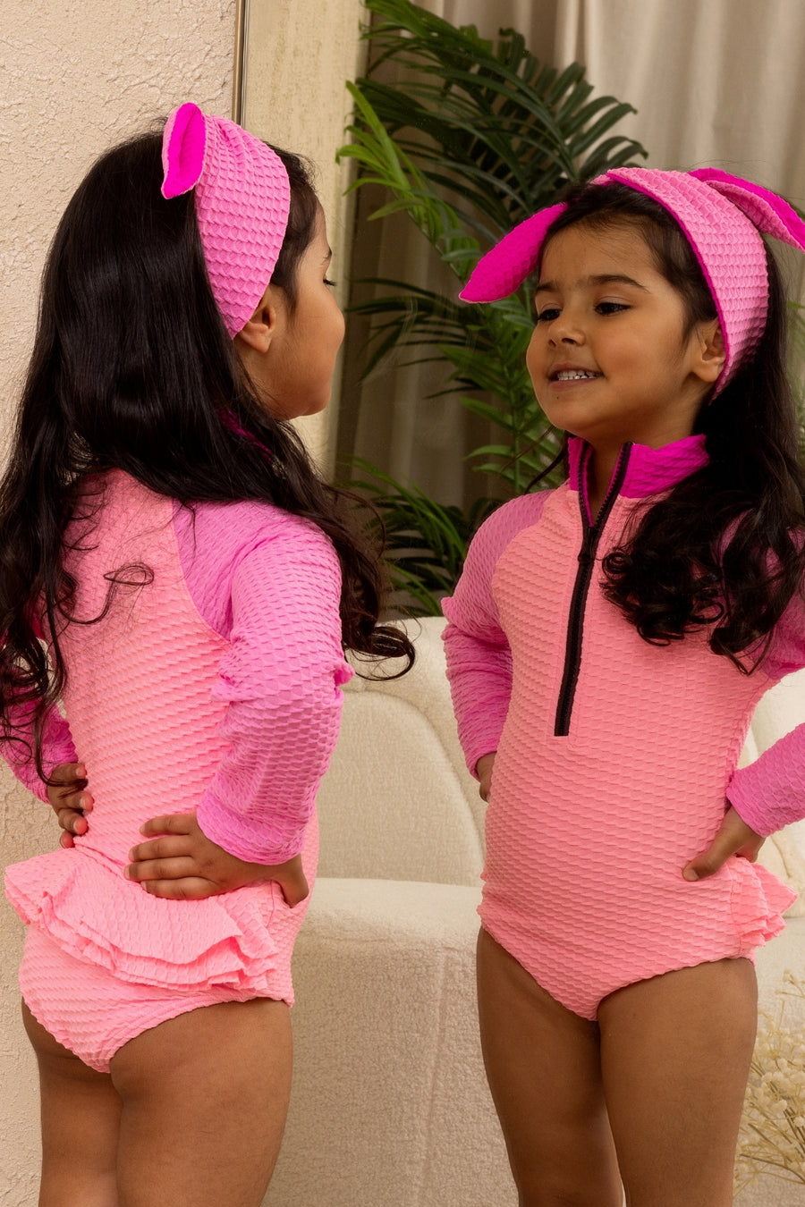 Mini Blake Surfsuit - Paradise Pink