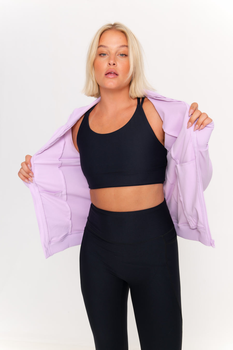 Quinn Active Zip  - Mellow Orchard