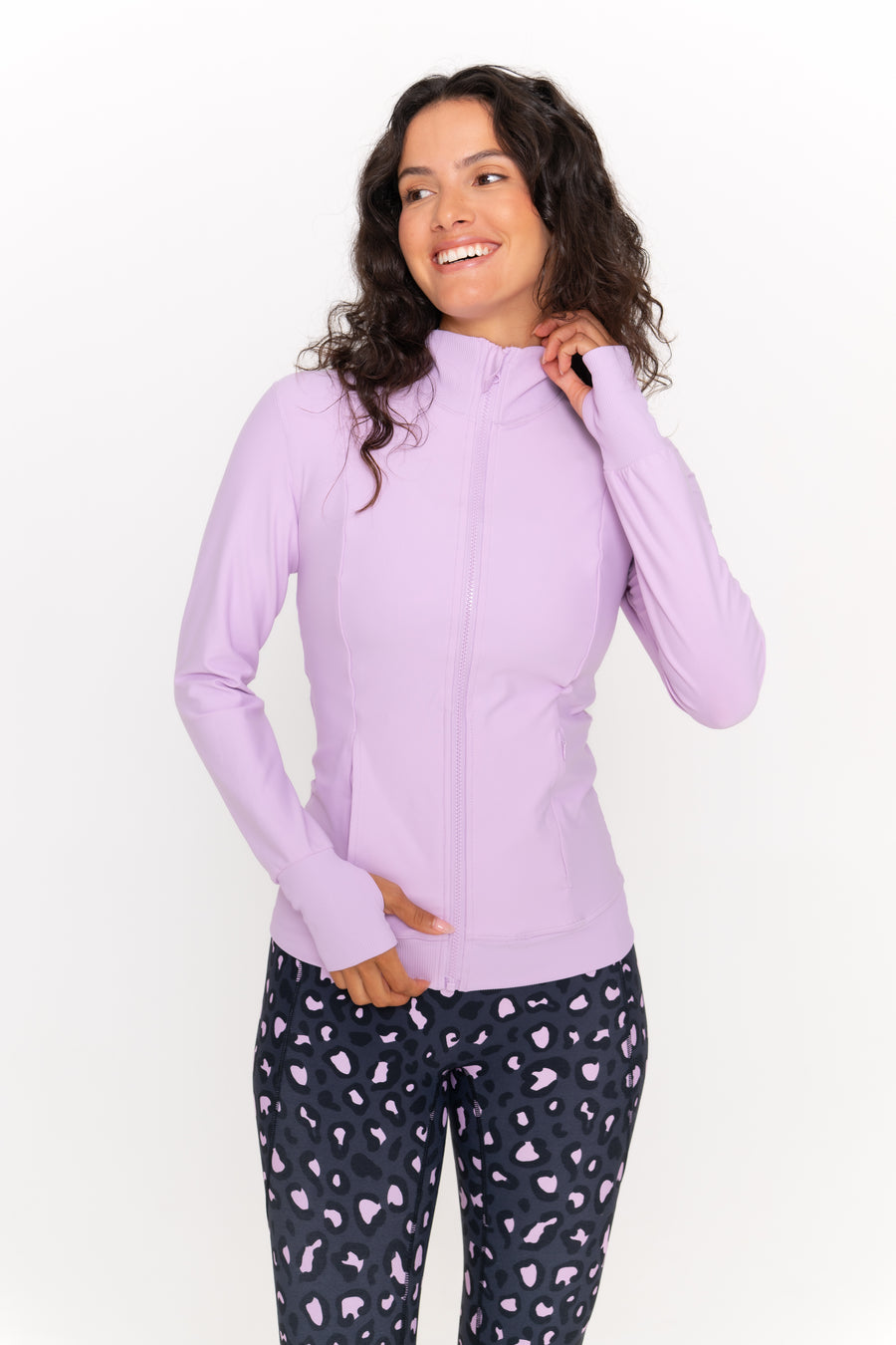 Quinn Active Zip  - Mellow Orchard