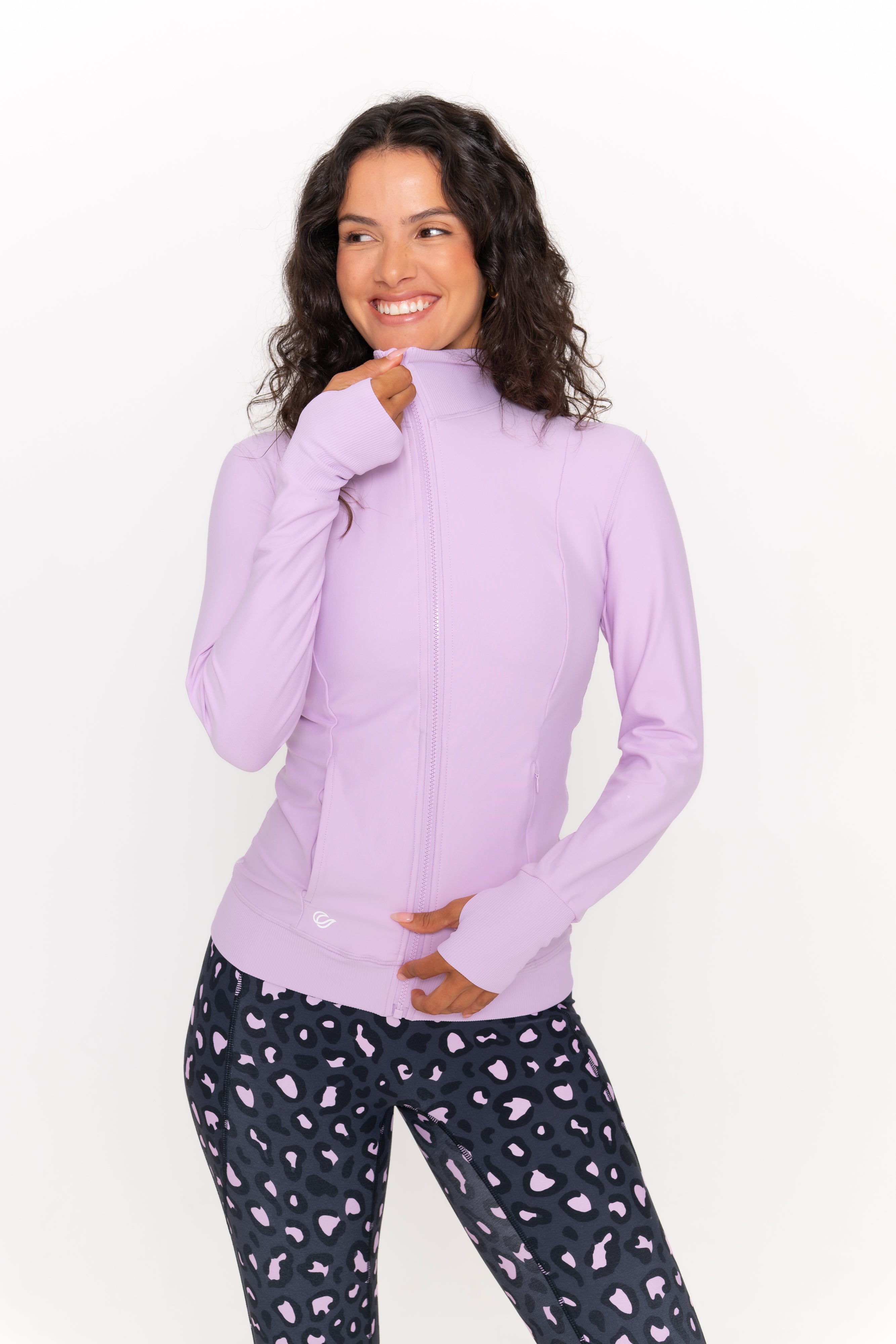 Quinn Active Zip  - Mellow Orchard