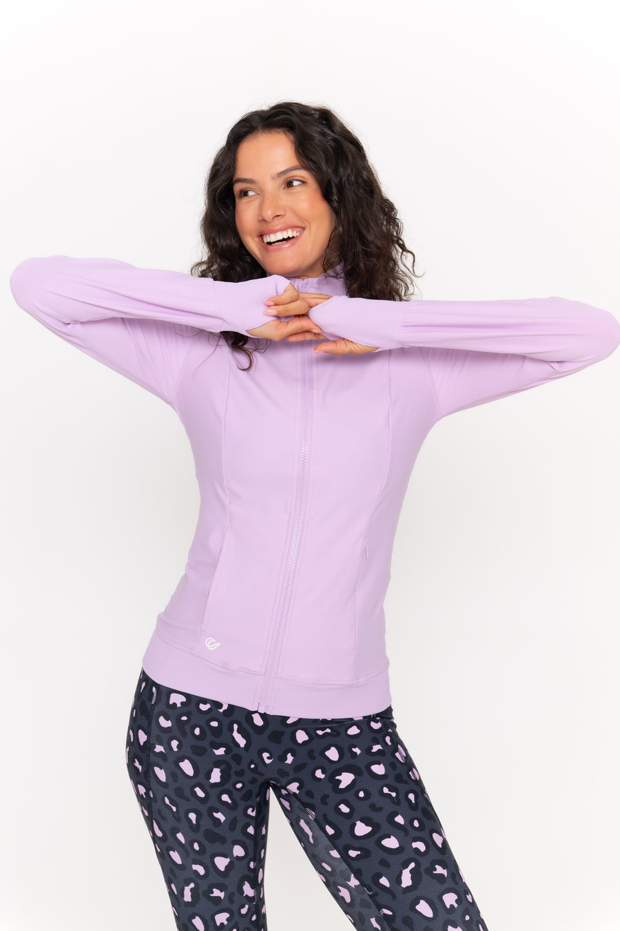 Quinn Active Zip  - Mellow Orchard