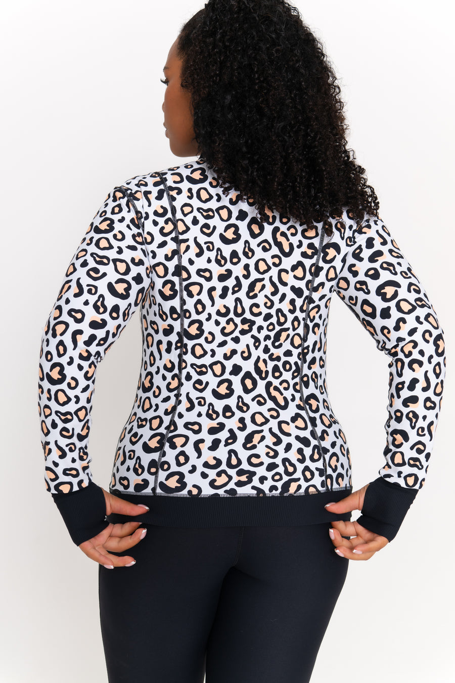 Quinn Active Zip - Safari Leopard