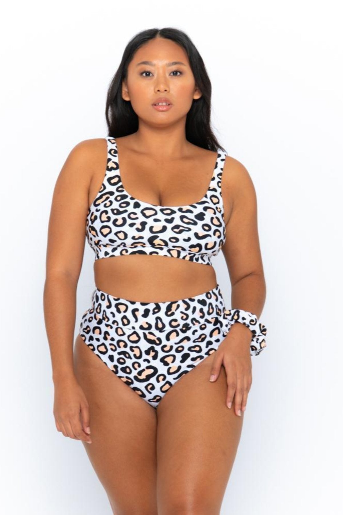 Infamous Swim Ginger Bikini Bottom in Safari Leopard