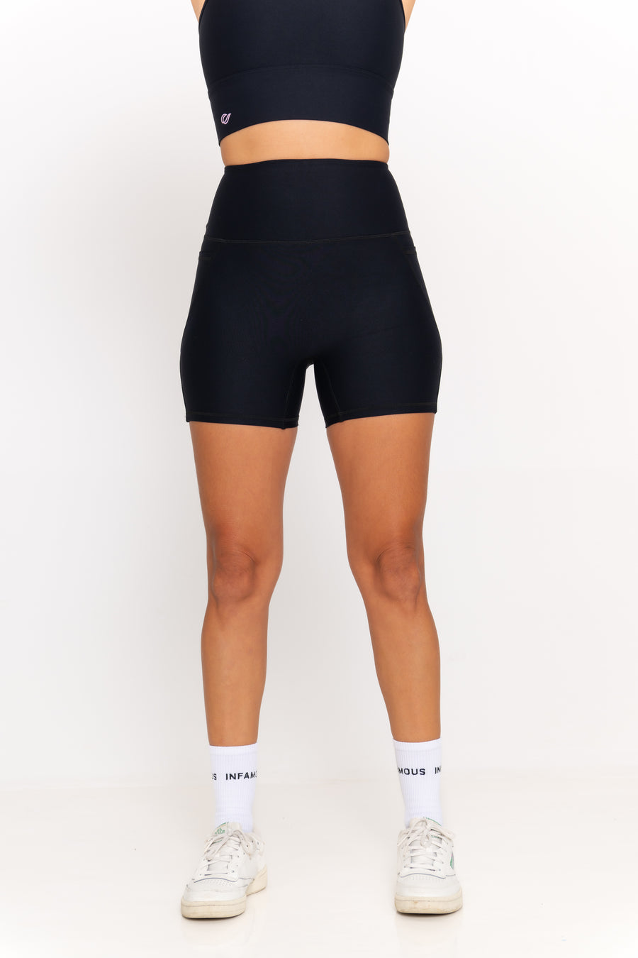 Sally Bike Shorts - Black Fashion