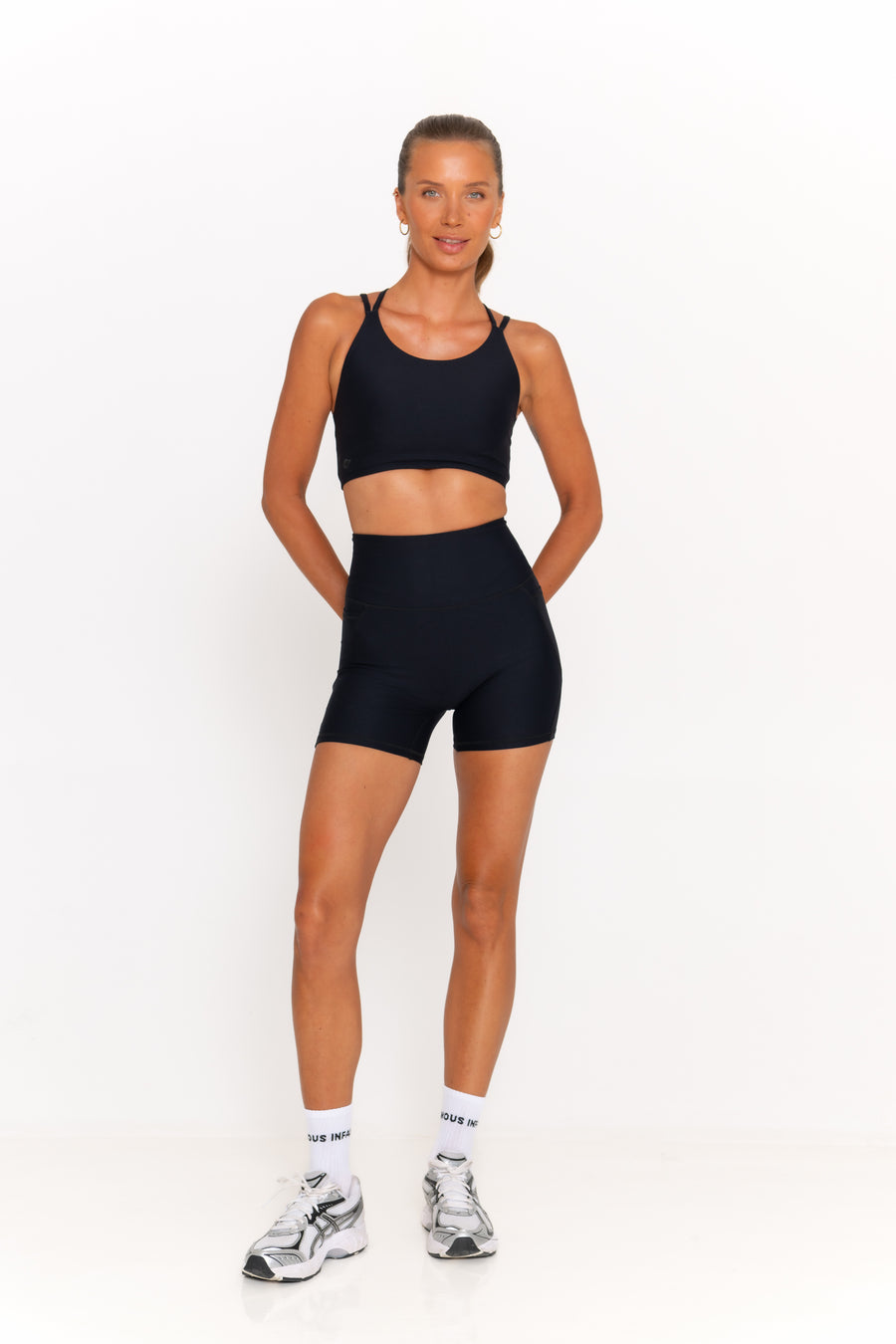 Sally Bike Shorts - Black