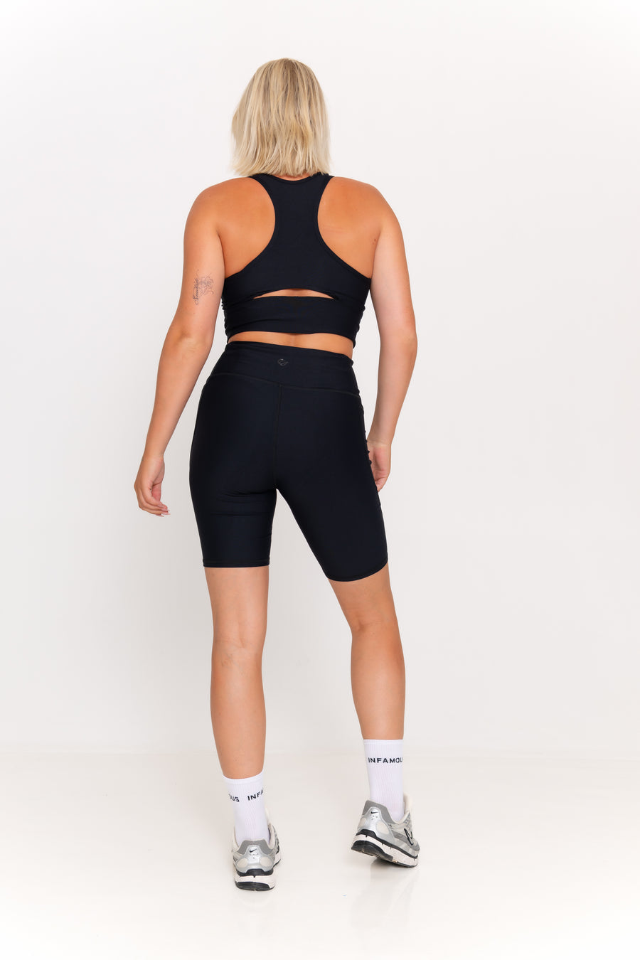 Simone Bike Shorts - Black
