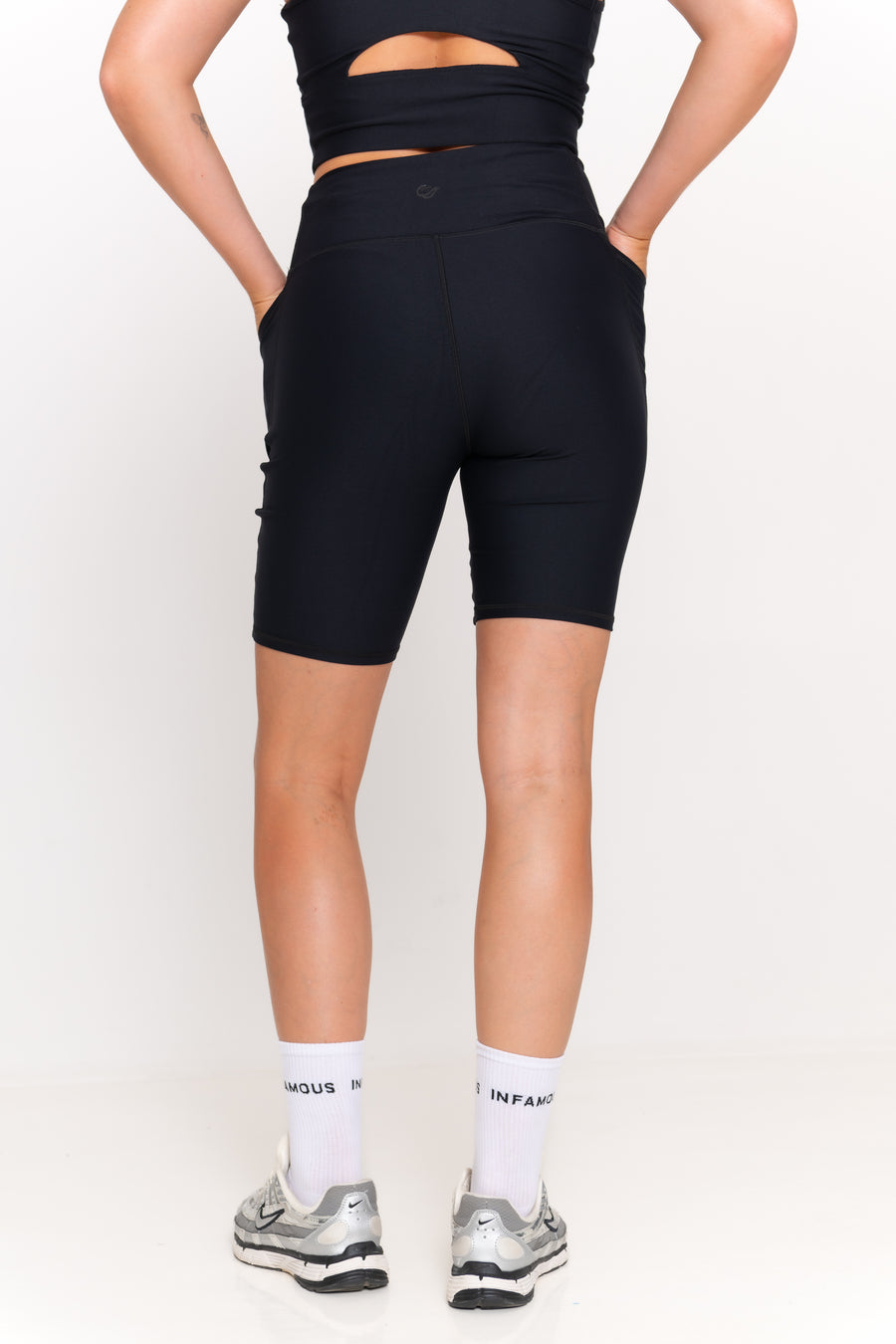 Simone Bike Shorts - Black