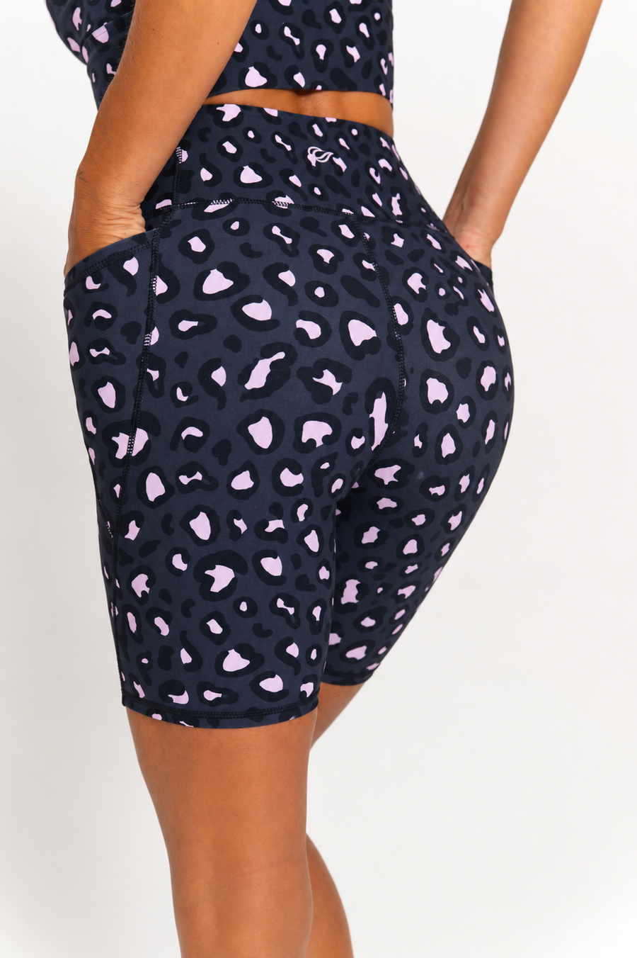 Simone Bike Shorts - Mellow Leopard